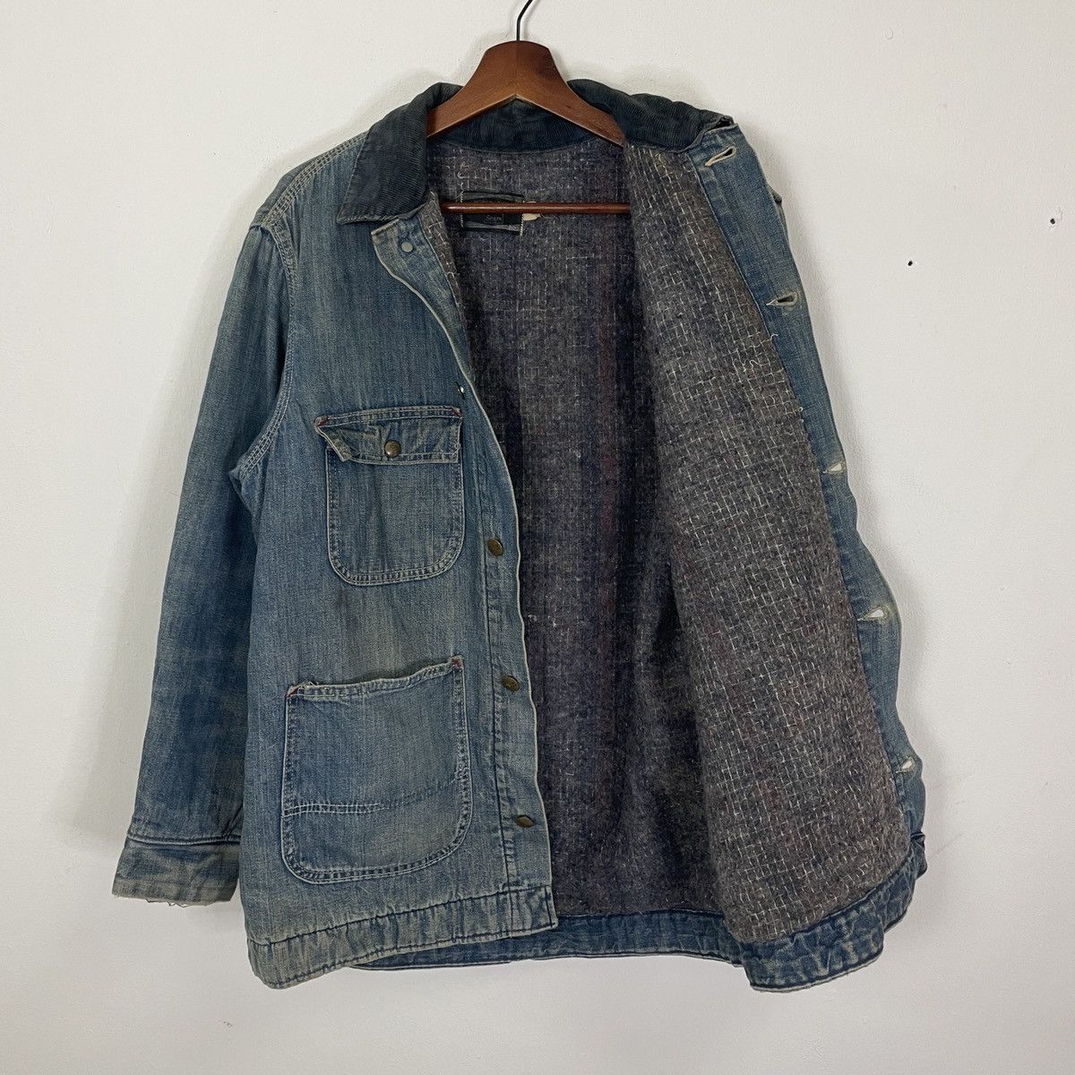 Sears RARE‼️Vintage 60s Sears Button Ups Workers Denim Jacket Size US L / EU 52-54 / 3 - 1 Thumbnail