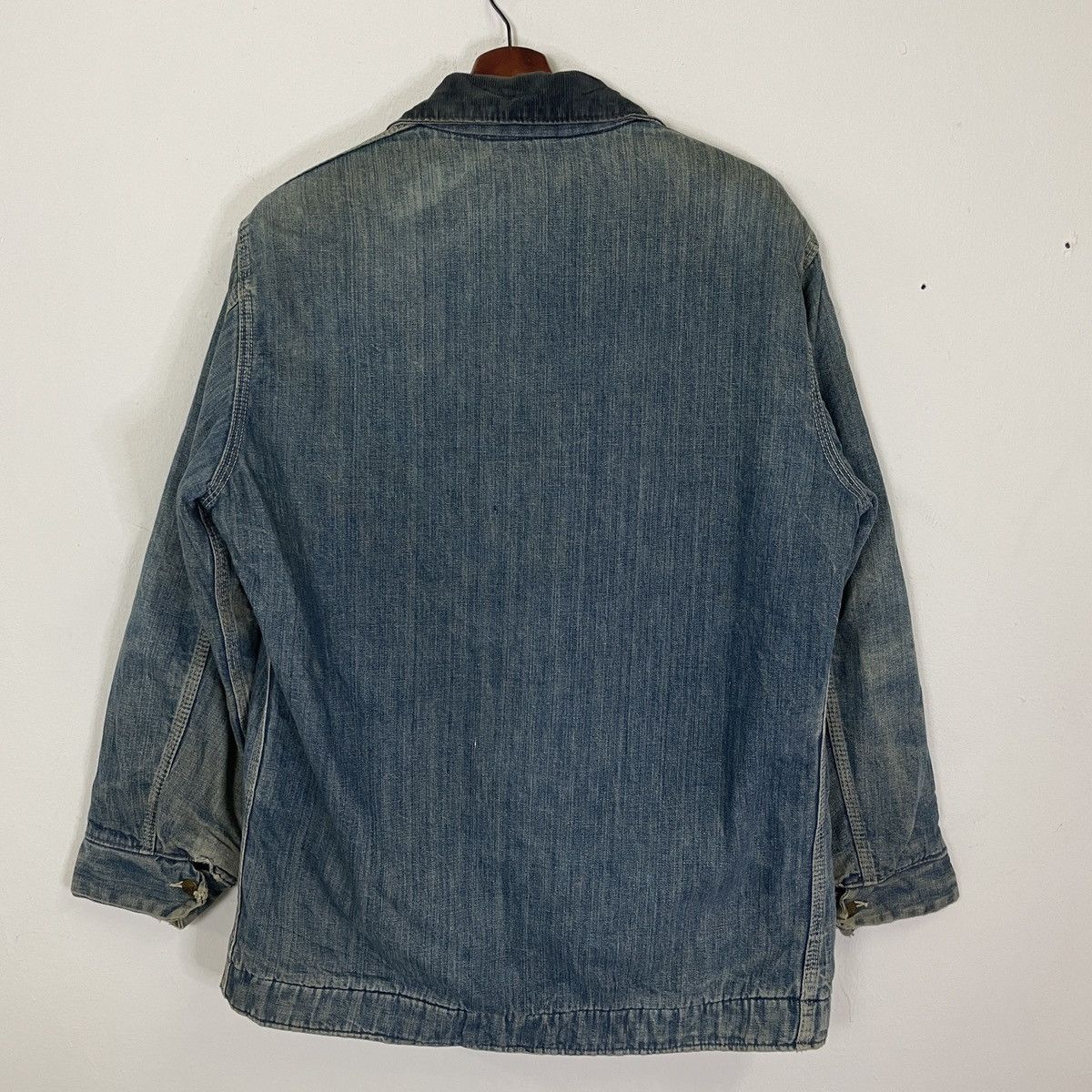 Sears RARE‼️Vintage 60s Sears Button Ups Workers Denim Jacket Size US L / EU 52-54 / 3 - 8 Thumbnail