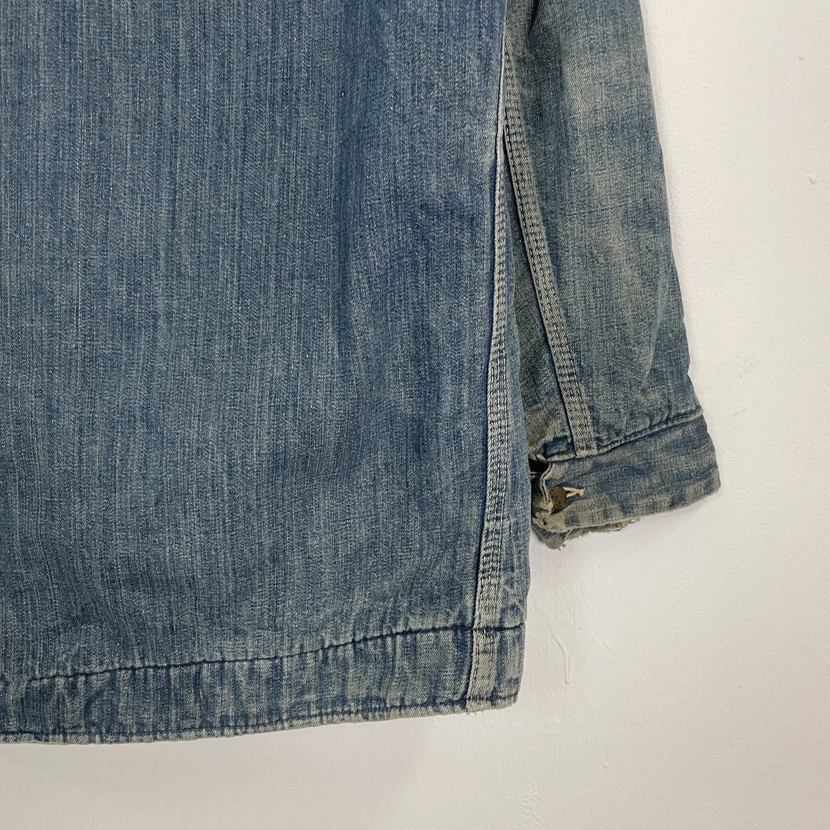 Sears RARE‼️Vintage 60s Sears Button Ups Workers Denim Jacket Size US L / EU 52-54 / 3 - 9 Thumbnail