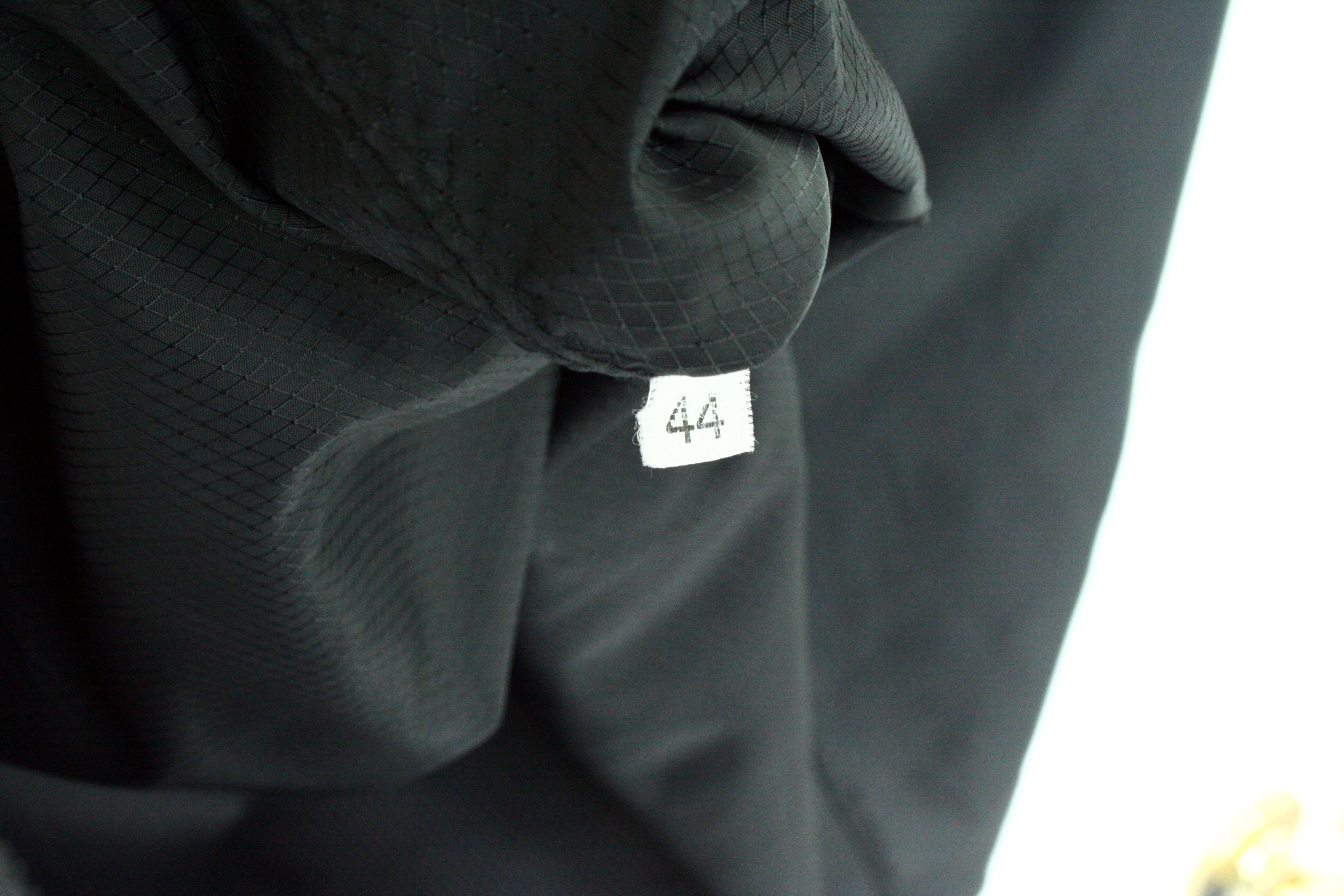 Helmut Lang Helmut Lang Black Nylon "Snakeskin" Polo 44 XS / Small Size US S / EU 44-46 / 1 - 8 Thumbnail