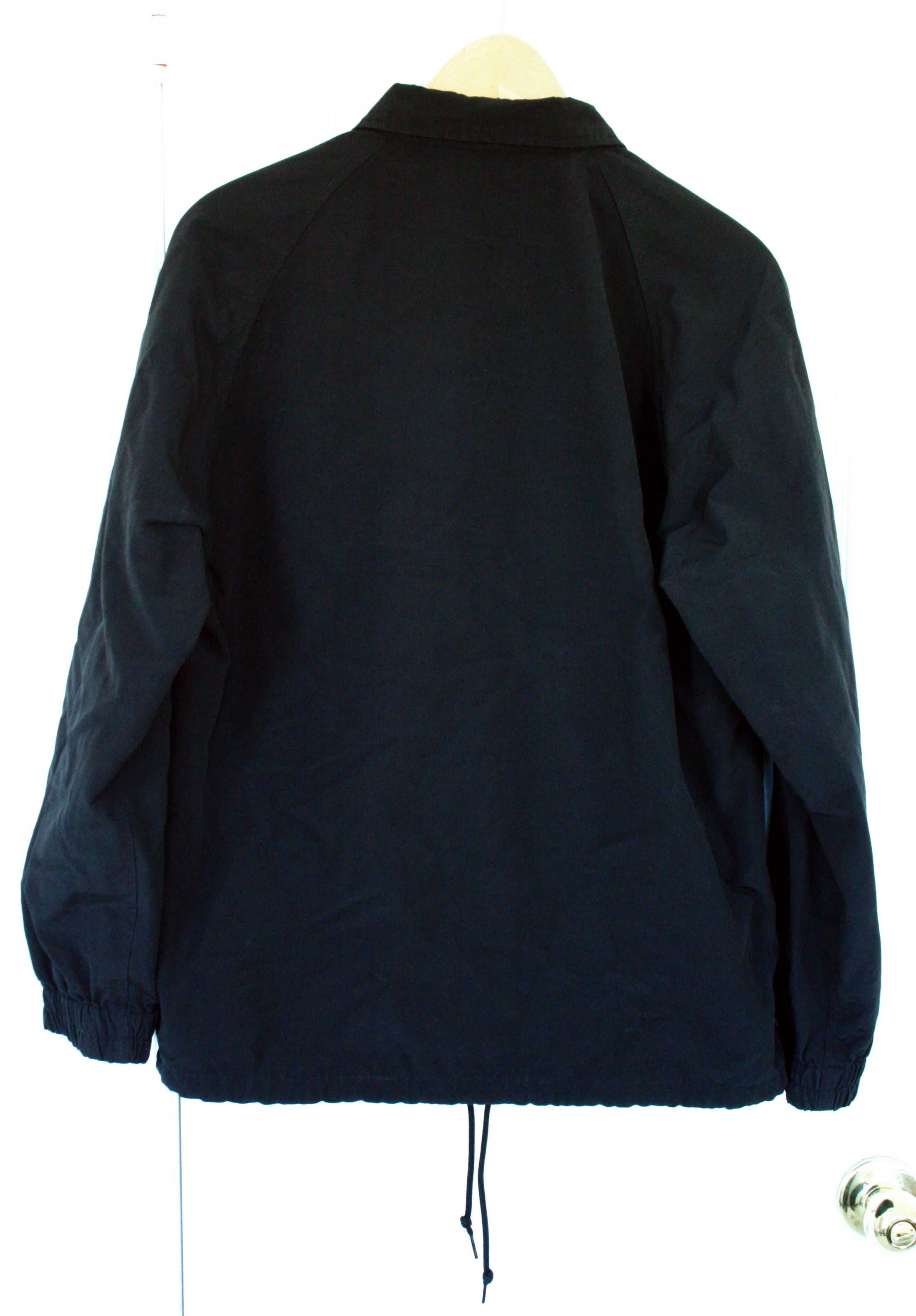 Facetasm FACETASM Black Raglan Varsity Bomber Coach Jacket Size US M / EU 48-50 / 2 - 5 Thumbnail
