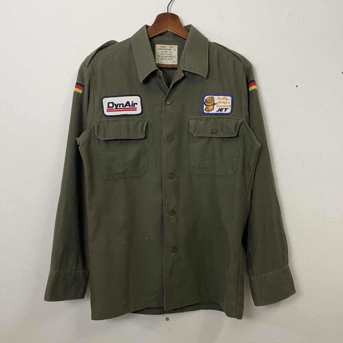 Vintage Vintage German Army Wahler 8355 Jacket Size US S / EU 44-46 / 1 - 1 Thumbnail
