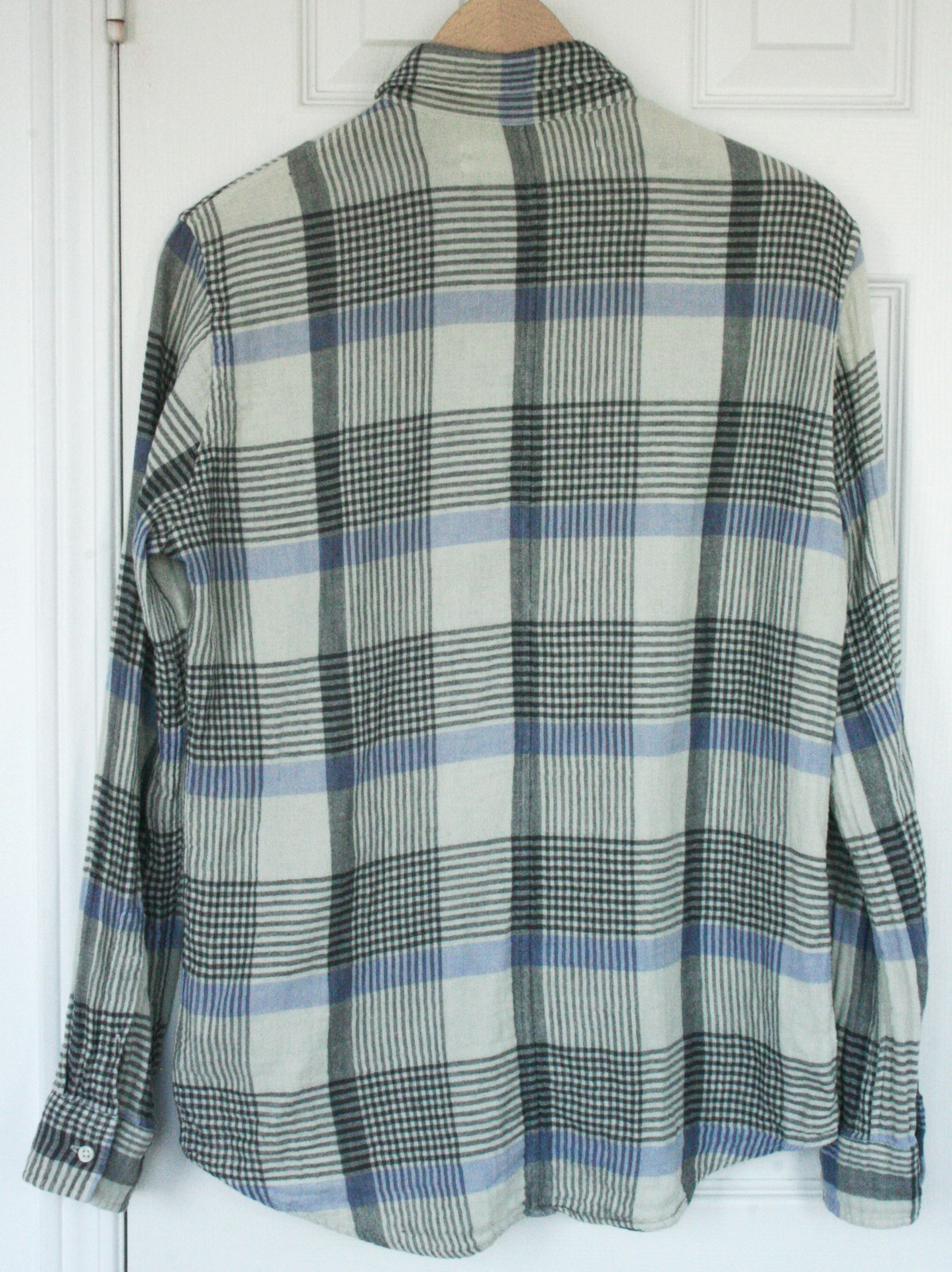 Robert Geller Robert Geller California Button Up Shadow Plaid XS Small Size US S / EU 44-46 / 1 - 2 Thumbnail