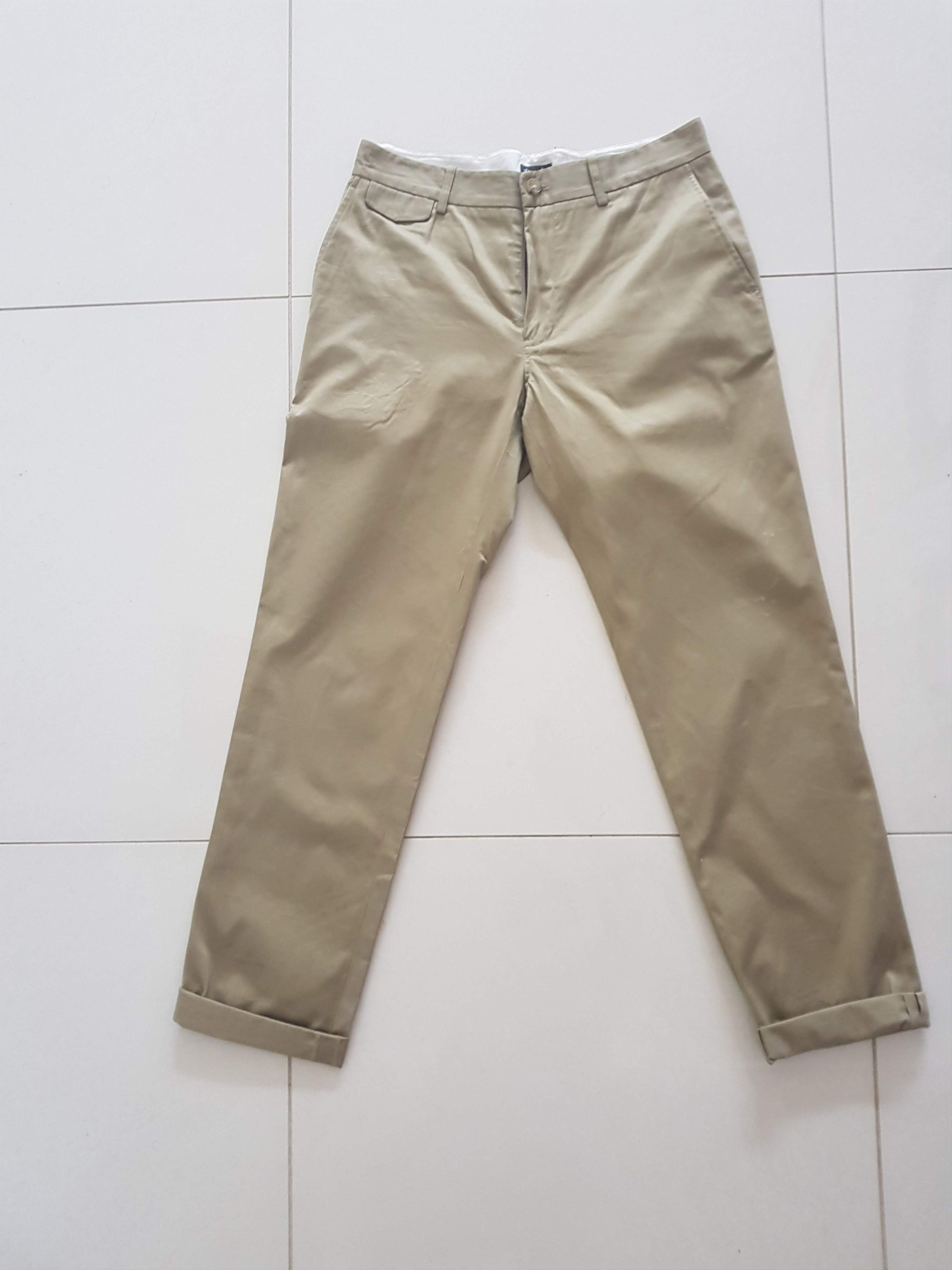 Steven Alan Relaxed Chino - Khaki Size US 31 - 1 Thumbnail