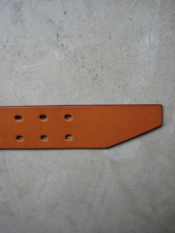 Dry Bones Dual Prong Leather Belt - Steerhide Size ONE SIZE - 2 Thumbnail