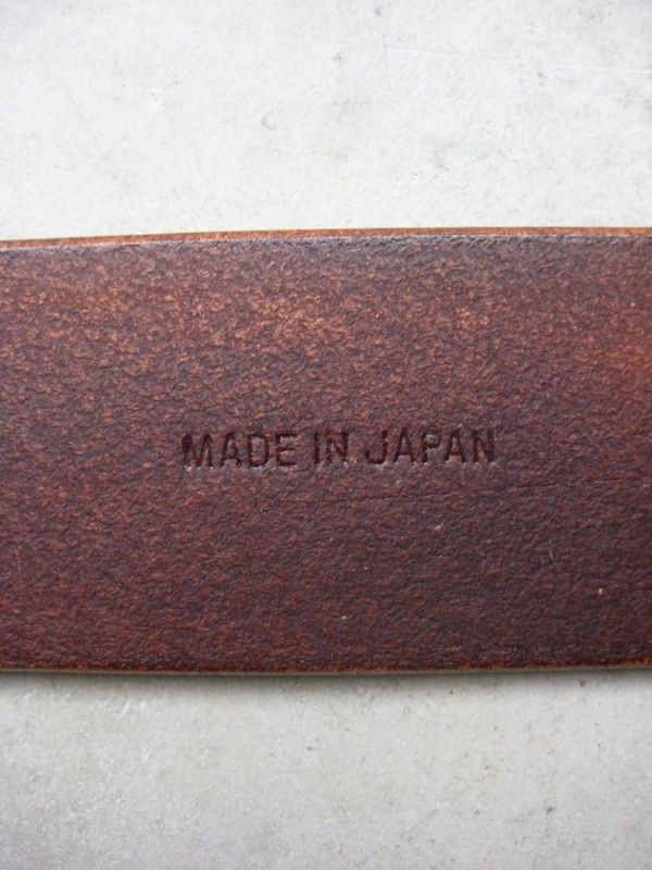 Dry Bones Dual Prong Leather Belt - Steerhide Size ONE SIZE - 4 Thumbnail