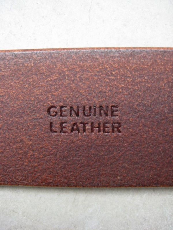 Dry Bones Dual Prong Leather Belt - Steerhide Size ONE SIZE - 5 Thumbnail
