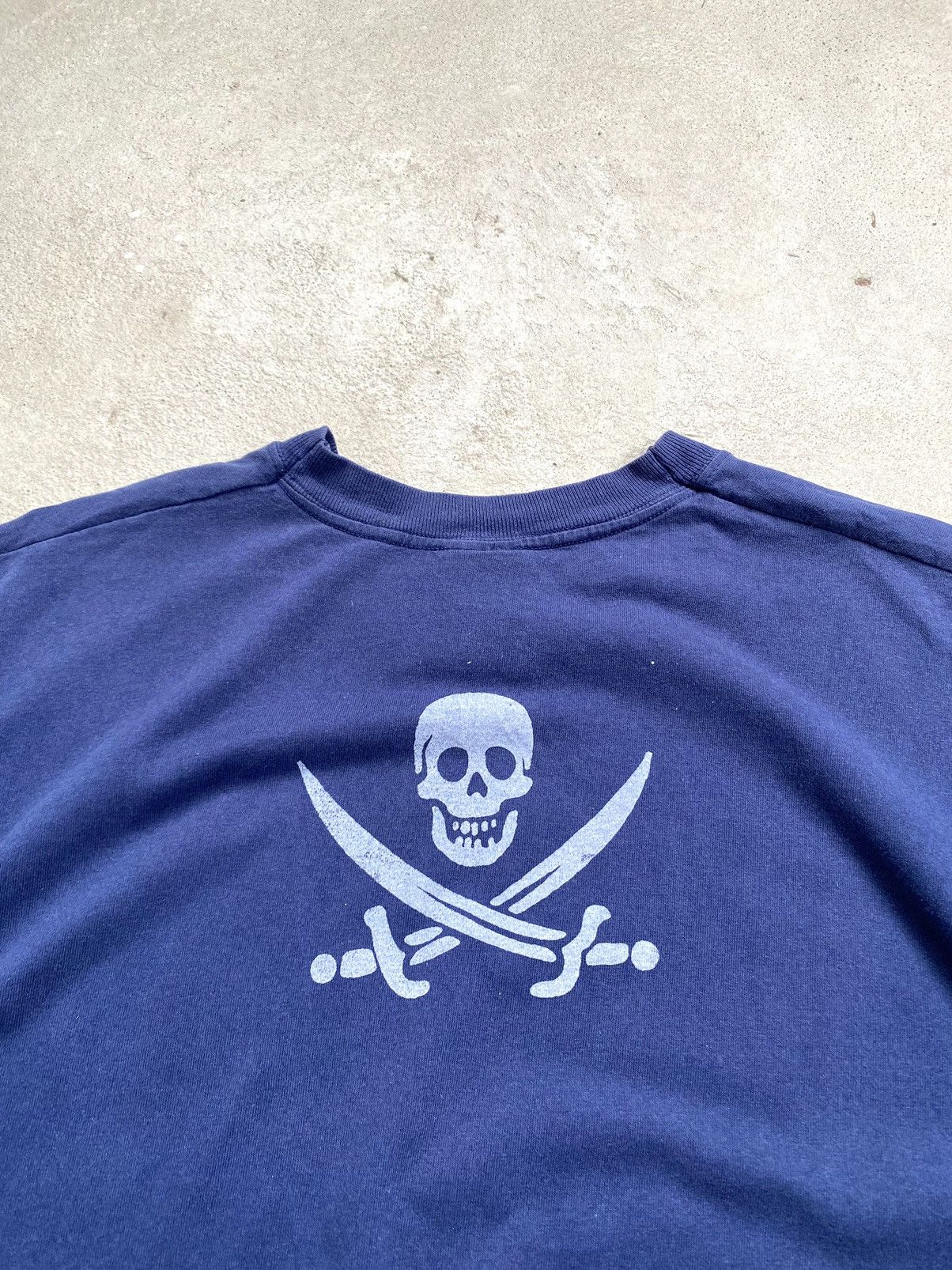 Noah 90’s Vintage Jolly Roger Faded T Shirt By Screen Stars Size US M / EU 48-50 / 2 - 2 Thumbnail