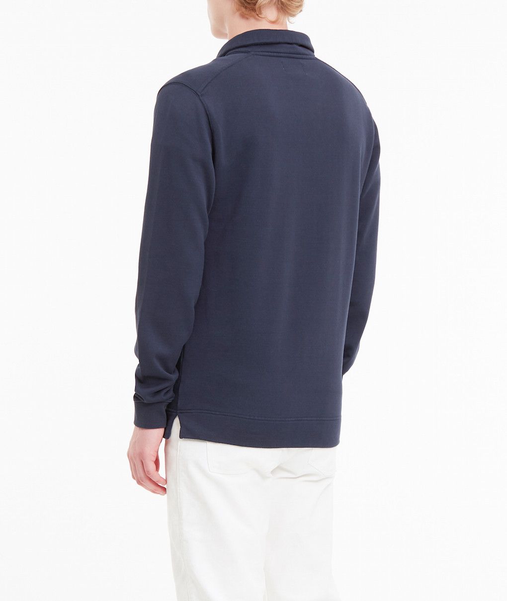 Norse Projects Half Zip Magne Sweater - Dark Navy Size US M / EU 48-50 / 2 - 3 Thumbnail