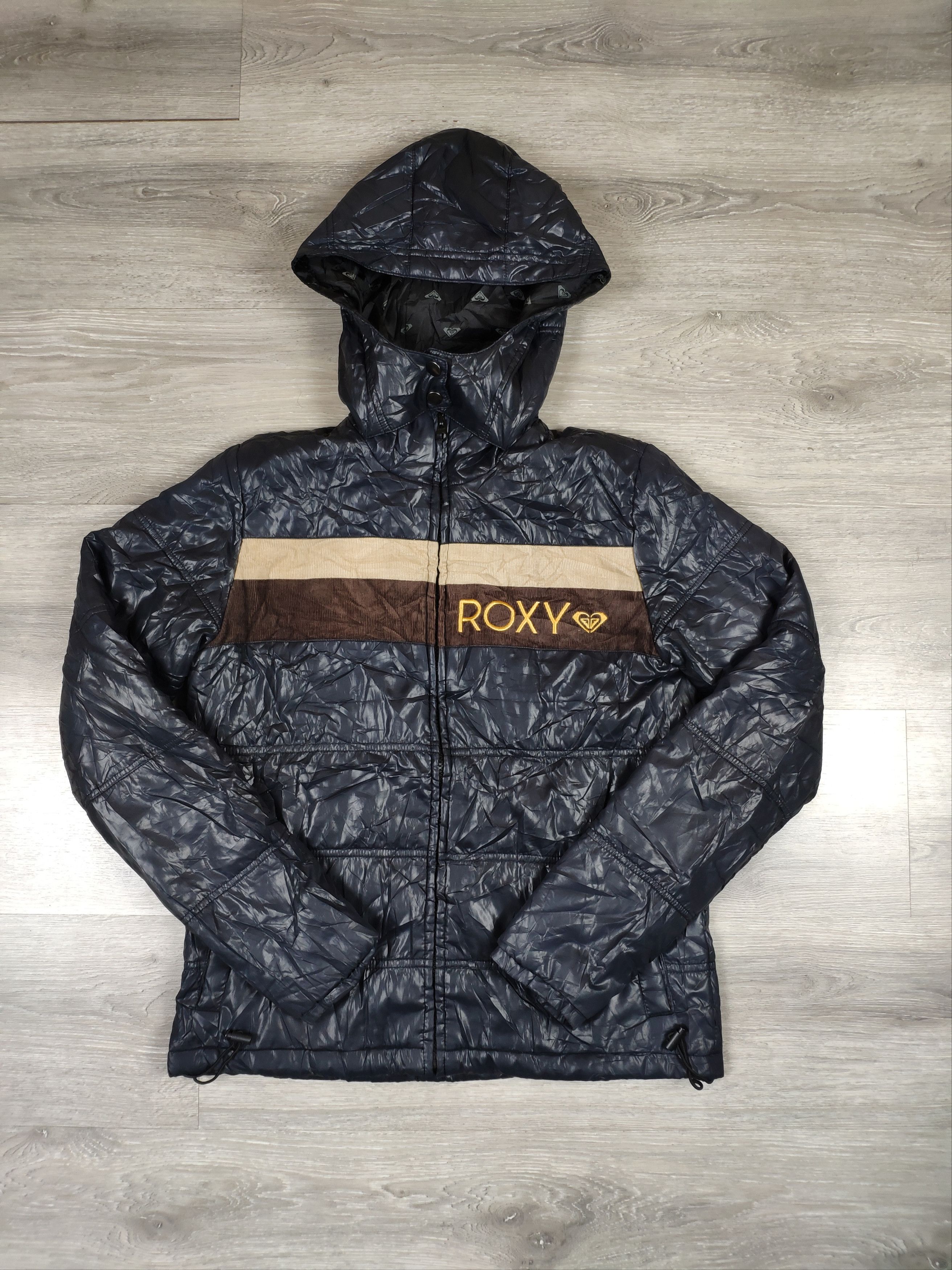 Japanese Brand × Vintage Steal 💥 Vintage Roxy Puffer Jacket Moncler Style Size S / US 4 / IT 40 - 1 Thumbnail