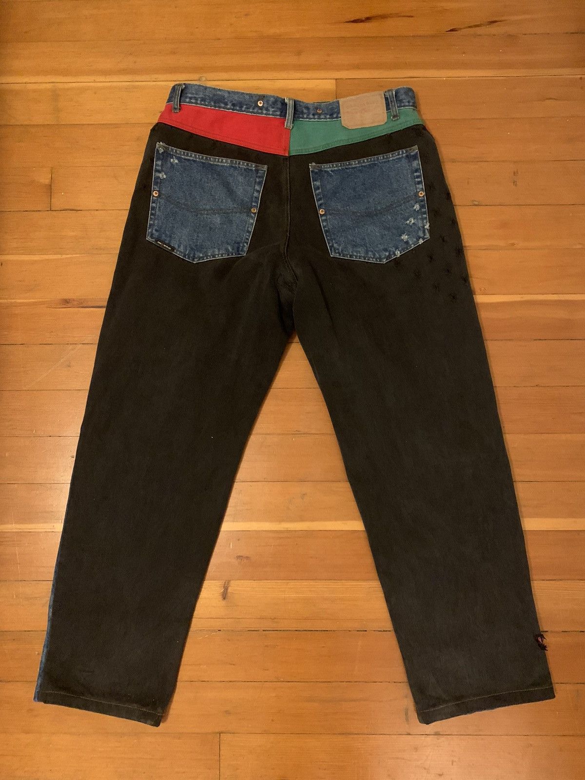 Japanese Brand MULTI COLOR DENIM TEXTURED DENIM Size US 36 / EU 52 - 3 Thumbnail