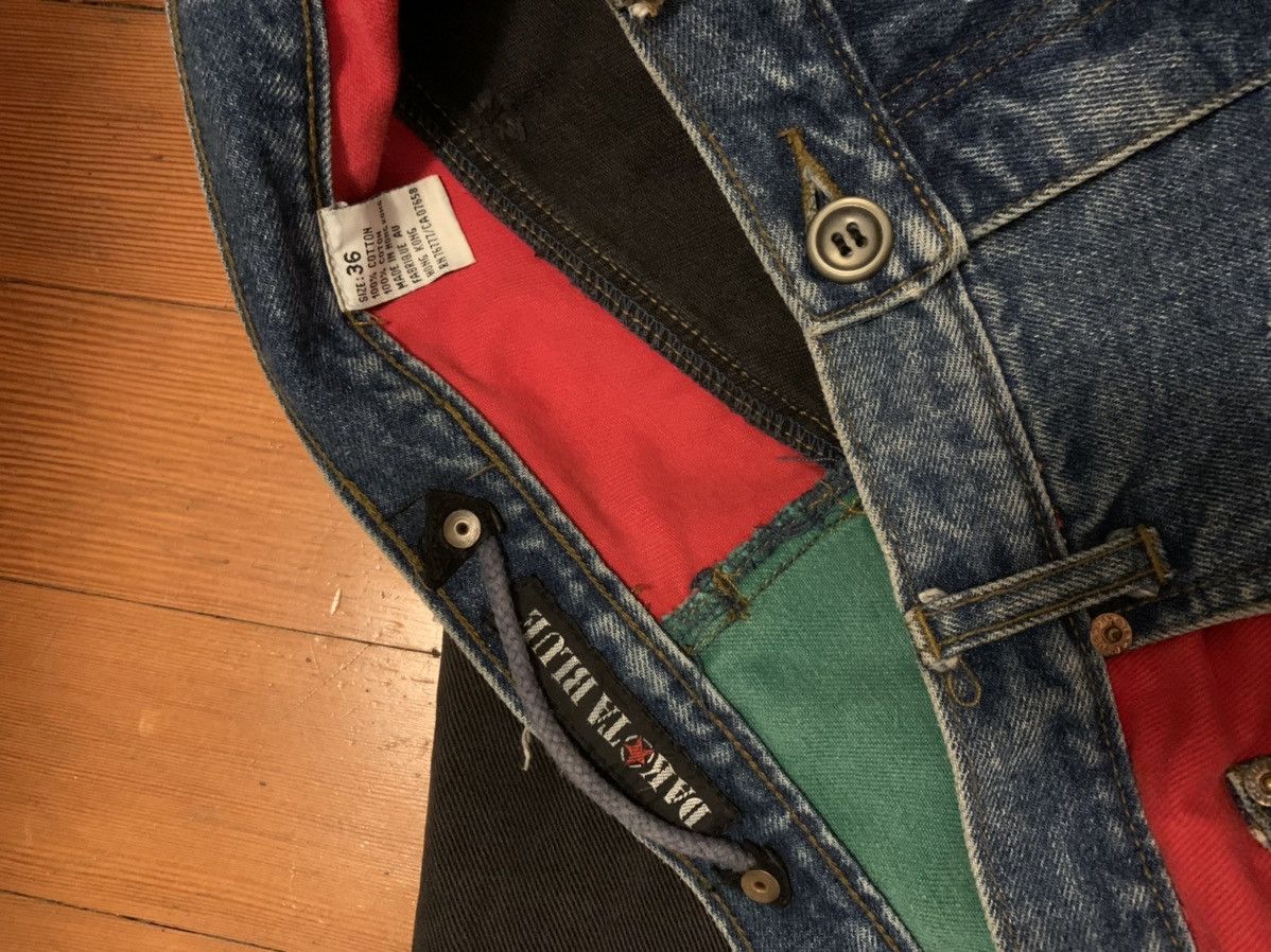 Japanese Brand MULTI COLOR DENIM TEXTURED DENIM Size US 36 / EU 52 - 6 Thumbnail