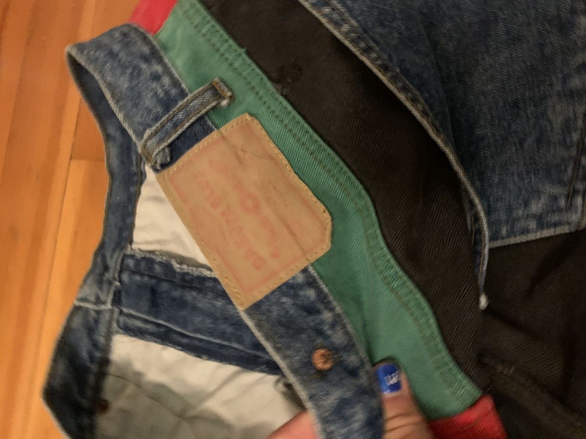 Japanese Brand MULTI COLOR DENIM TEXTURED DENIM Size US 36 / EU 52 - 5 Thumbnail