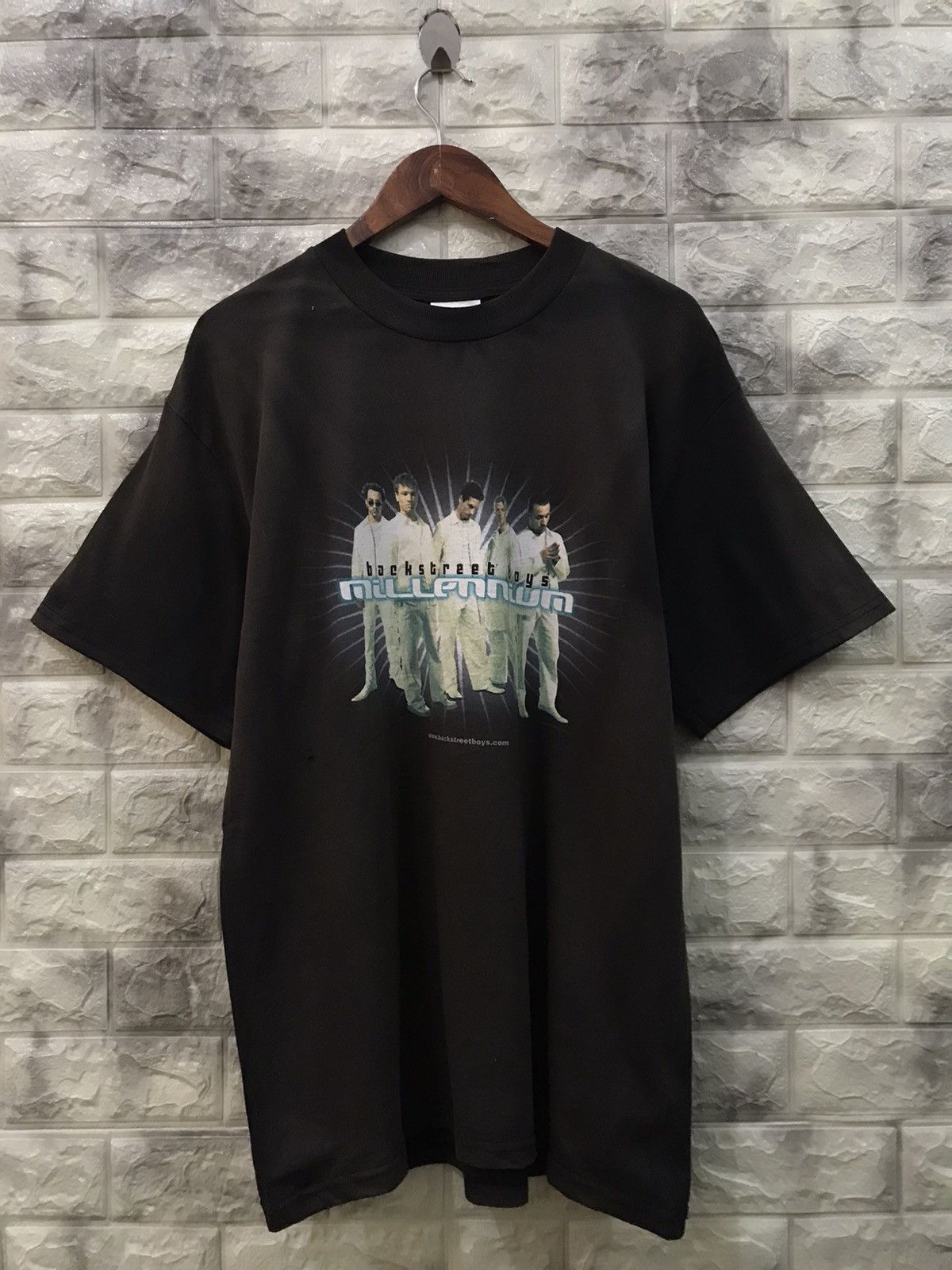 Band Tees × Vintage Vintage 1999 Backstreet Boys Millennium Tee Size US L / EU 52-54 / 3 - 1 Thumbnail