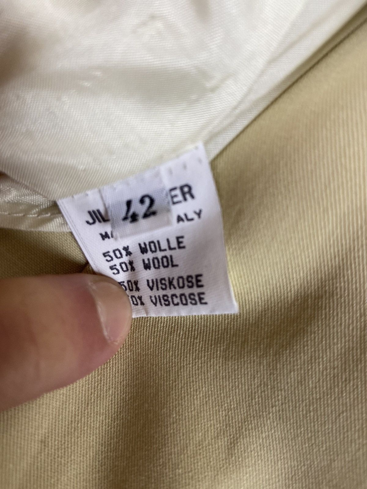 Jil Sander Vintage Jil sander woman’s suit Size 42R - 6 Thumbnail