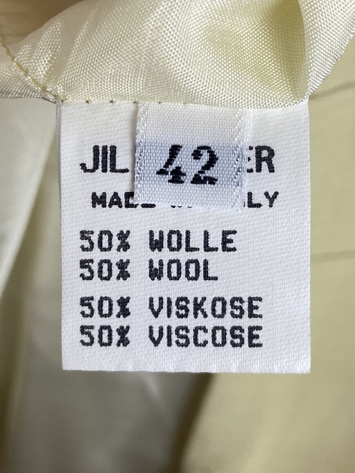 Jil Sander Vintage Jil sander woman’s suit Size 42R - 11 Thumbnail
