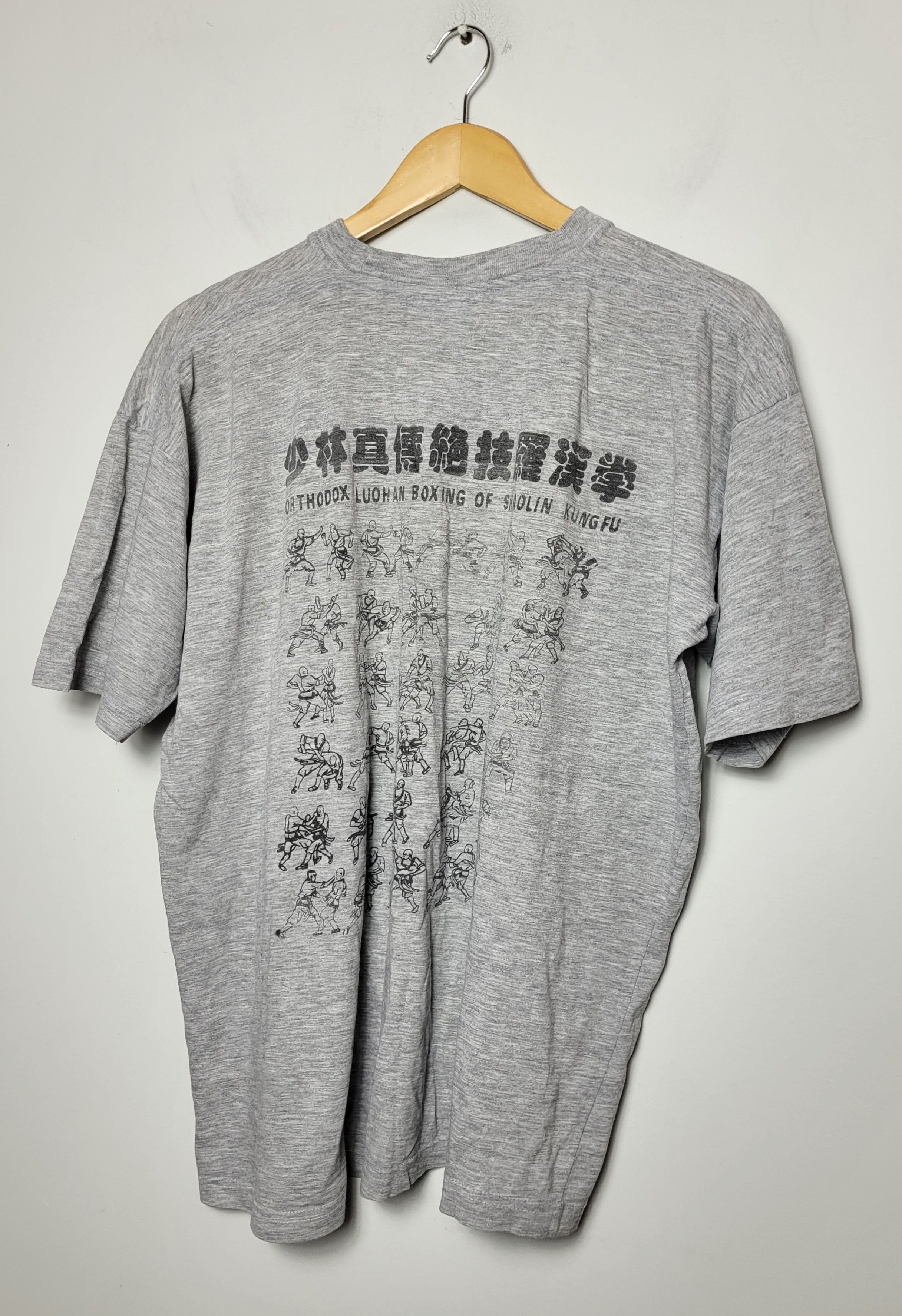 Japanese Brand × Vintage vintage Shaolin Temple karate japanese 90s tee Size US L / EU 52-54 / 3 - 6 Thumbnail