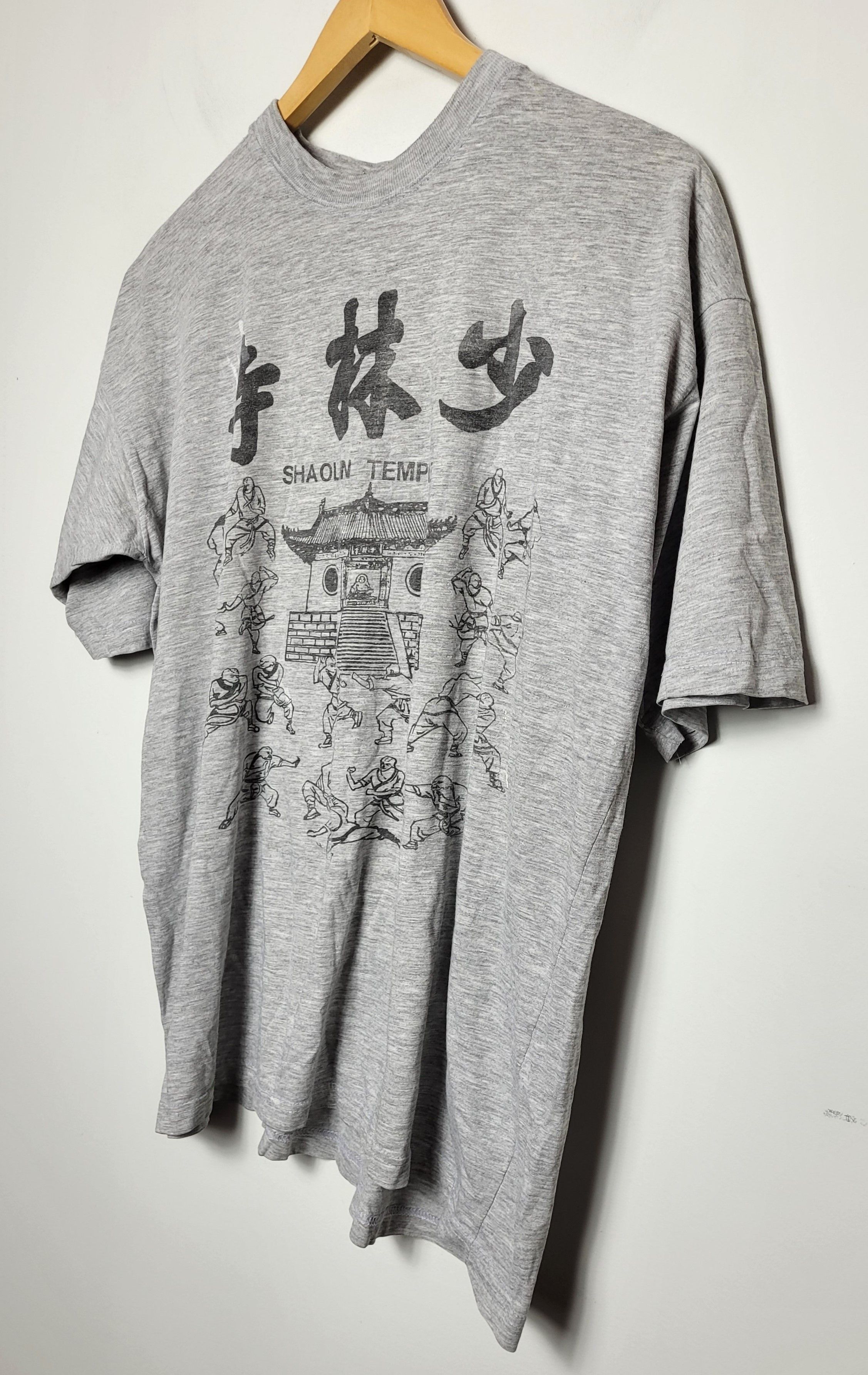 Japanese Brand × Vintage vintage Shaolin Temple karate japanese 90s tee Size US L / EU 52-54 / 3 - 2 Thumbnail