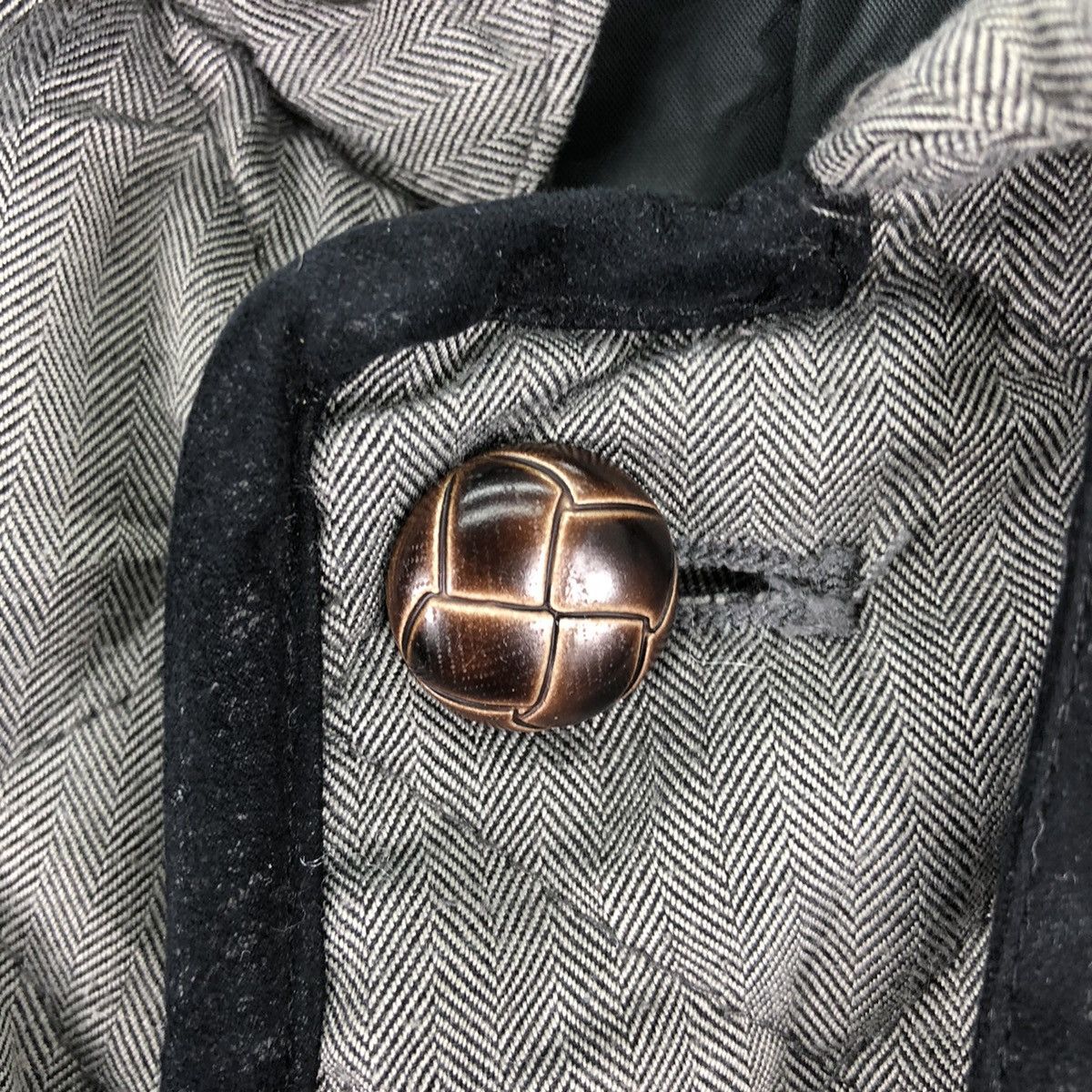Japanese Brand Vintage Jacket Herringbone Quilted Puffer by Field/Dream Size US L / EU 52-54 / 3 - 8 Thumbnail