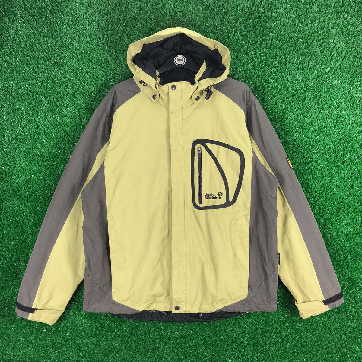 image of Jack Wolfskins x Outdoor Style Go Out Jack Wolfskin X Texapore Windbreaker Outdoor Style Two Tone i