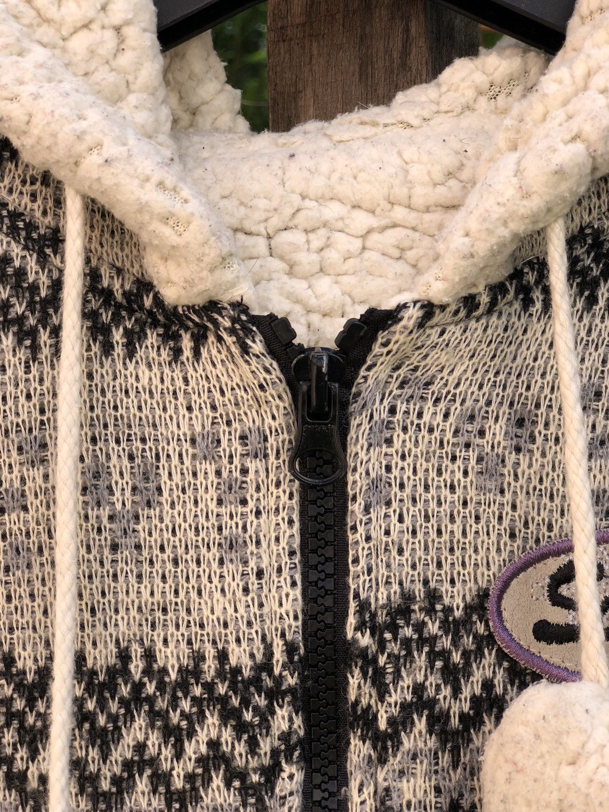 Edwin Vintage Knit Sherpa Sweater Hoodie by Something Edwin Size US XXS / EU 40 - 8 Thumbnail