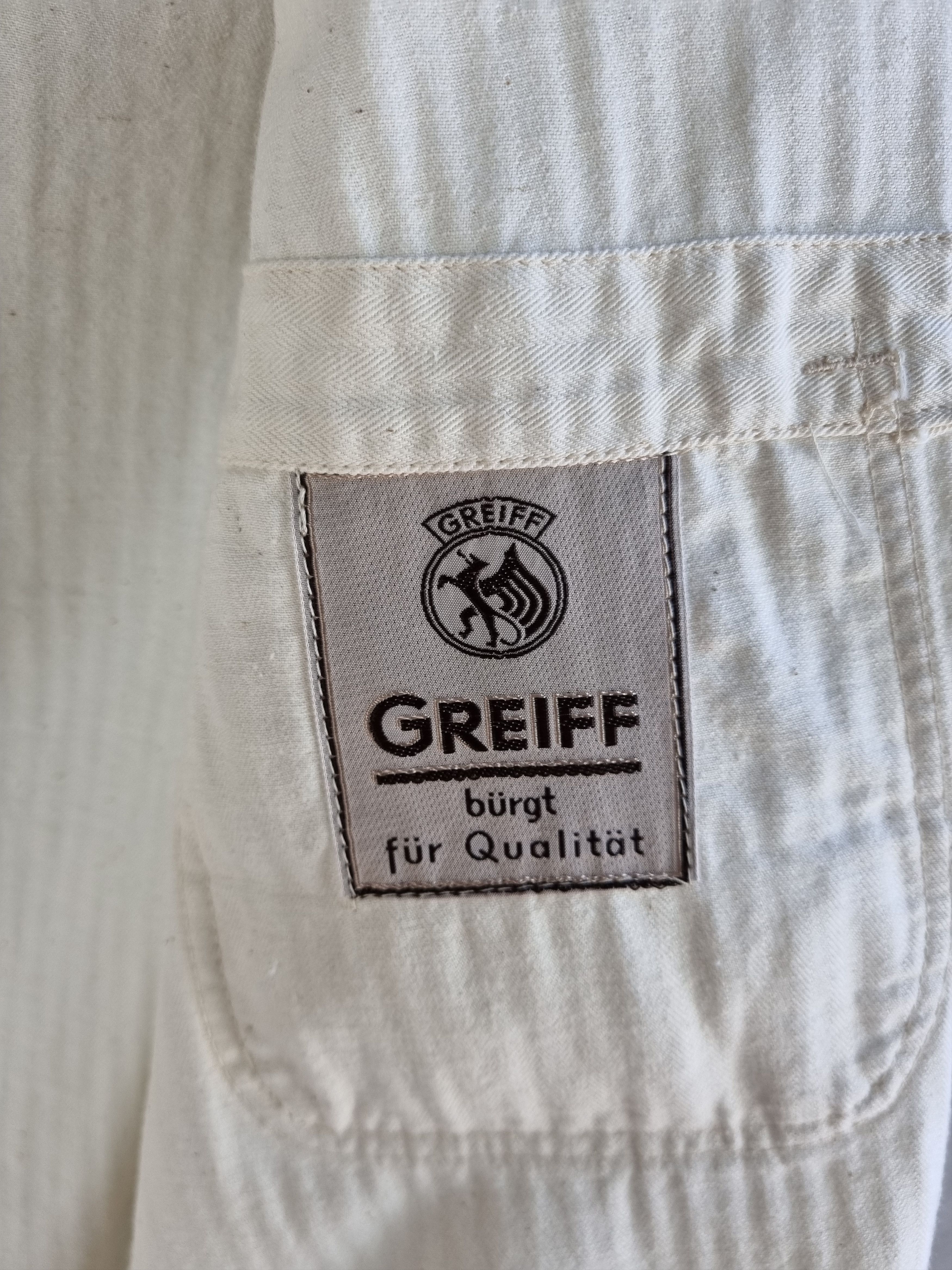 Le Laboureur × Vetra 60s Off White Vintage Worker Moleskine Chore Jacket Size US L / EU 52-54 / 3 - 8 Thumbnail