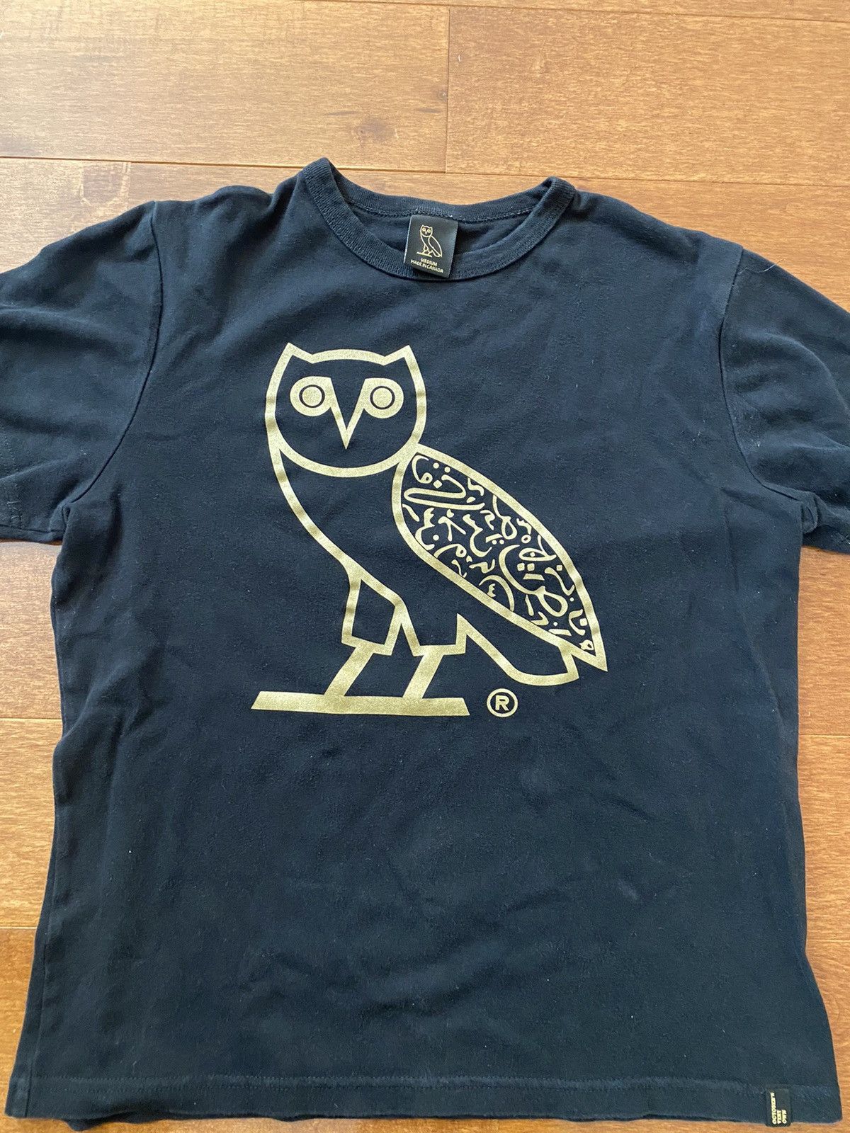 October's Very Own Octobers Very Own OVO Rare Arabic Calligraphy Owl Tee M Size US M / EU 48-50 / 2 - 2 Thumbnail