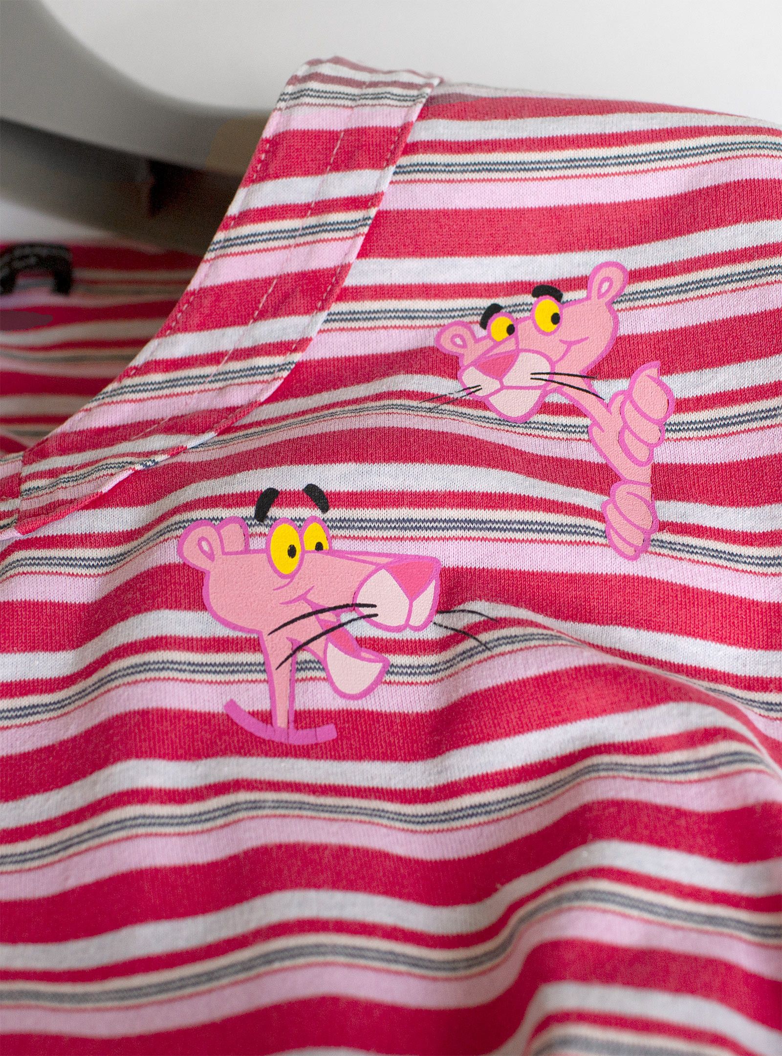 Comme des Garcons Homme Plus SS2005 COMME des GARÇONS HOMME PLUS PINK PANTHER T-SHIRT Size US L / EU 52-54 / 3 - 1 Thumbnail