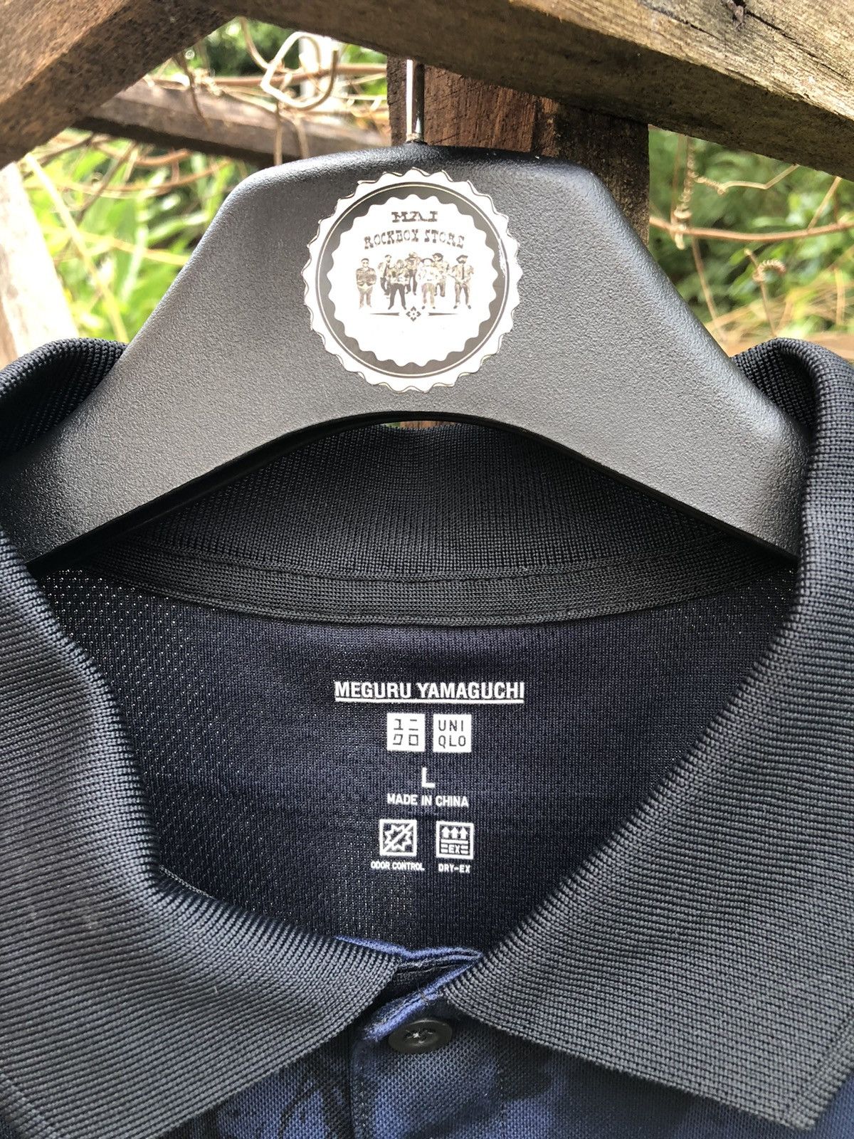 Uniqlo Uniqlo x Meguru Yamaguchi Japan Artistic Polo Tee Size US L / EU 52-54 / 3 - 8 Thumbnail