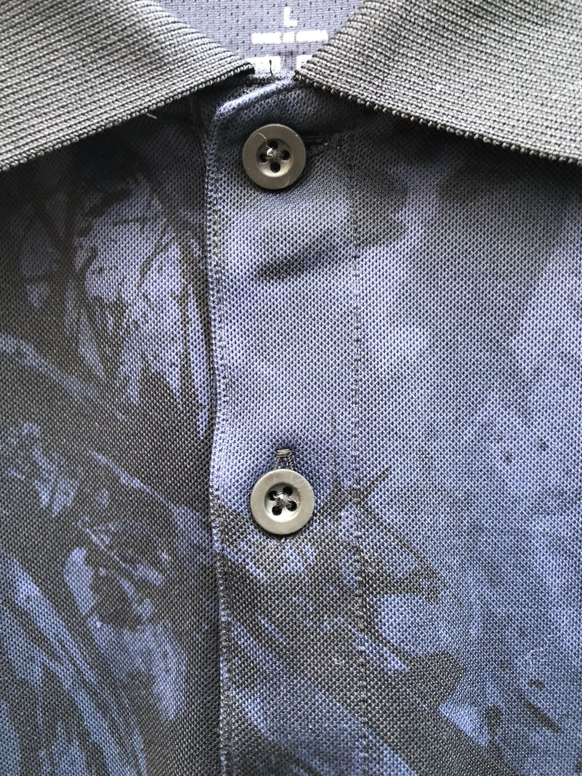 Uniqlo Uniqlo x Meguru Yamaguchi Japan Artistic Polo Tee Size US L / EU 52-54 / 3 - 7 Thumbnail
