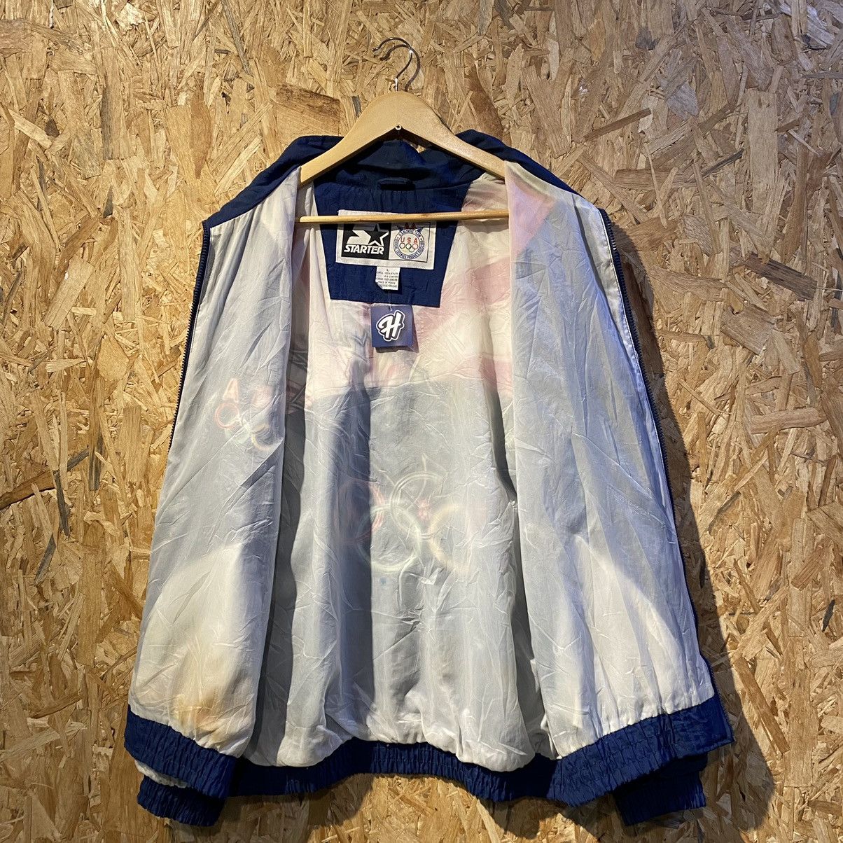 Starter × USA Olympics × Vintage VINTAGE RARE‼️USA Olympic Team By Starter Eagle Embroidery Size US L / EU 52-54 / 3 - 3 Thumbnail