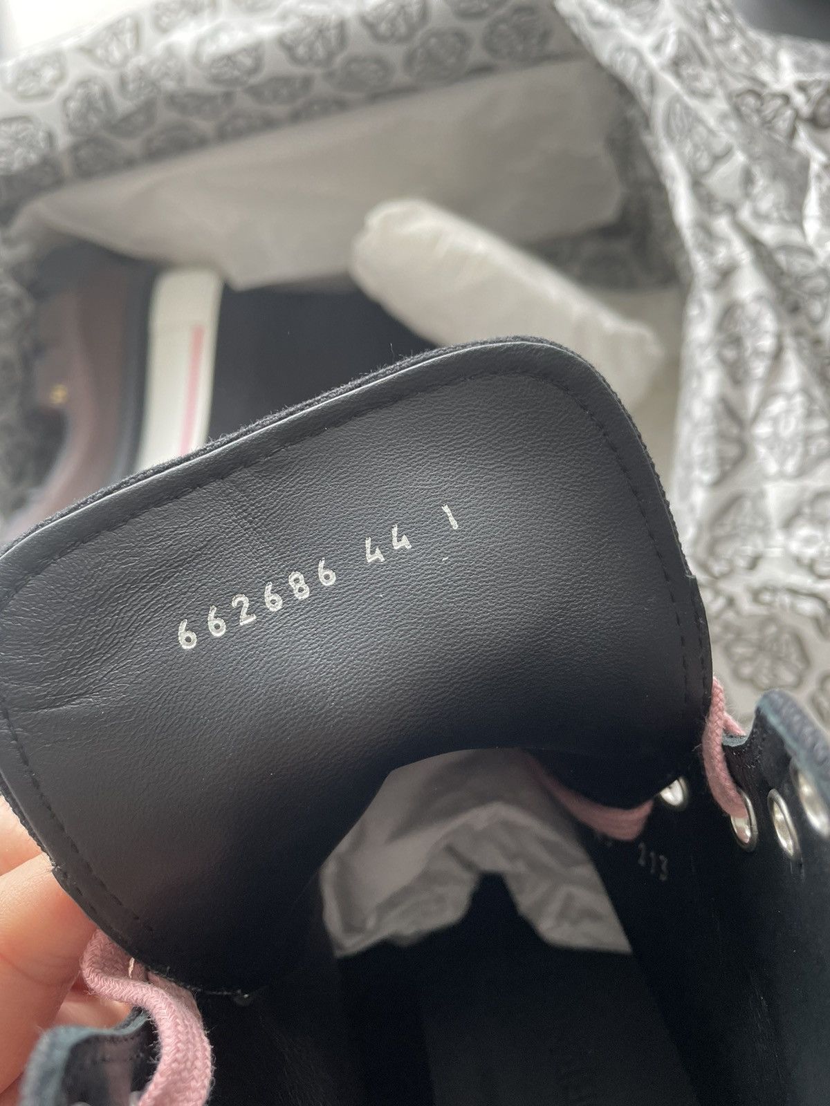 Alexander McQueen × MCQ Super Rare Limited Edition Runway Brand New Rare Tread Boots Size US 11 / EU 44 - 4 Thumbnail