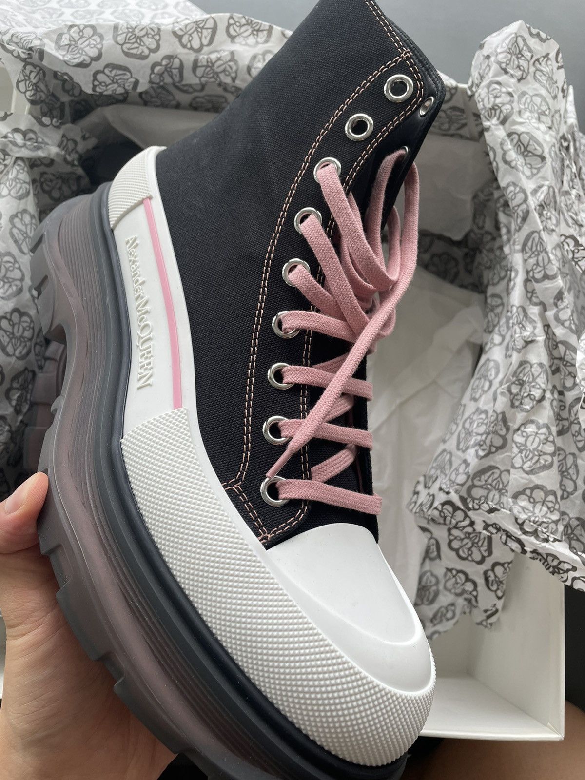 Alexander McQueen × MCQ Super Rare Limited Edition Runway Brand New Rare Tread Boots Size US 11 / EU 44 - 24 Thumbnail
