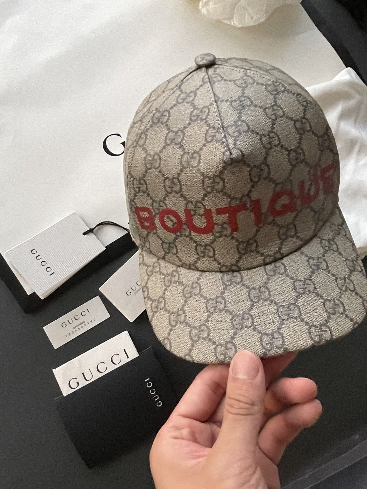 Rare Brand New Super Runway Limited Edition GG Logo Hat
