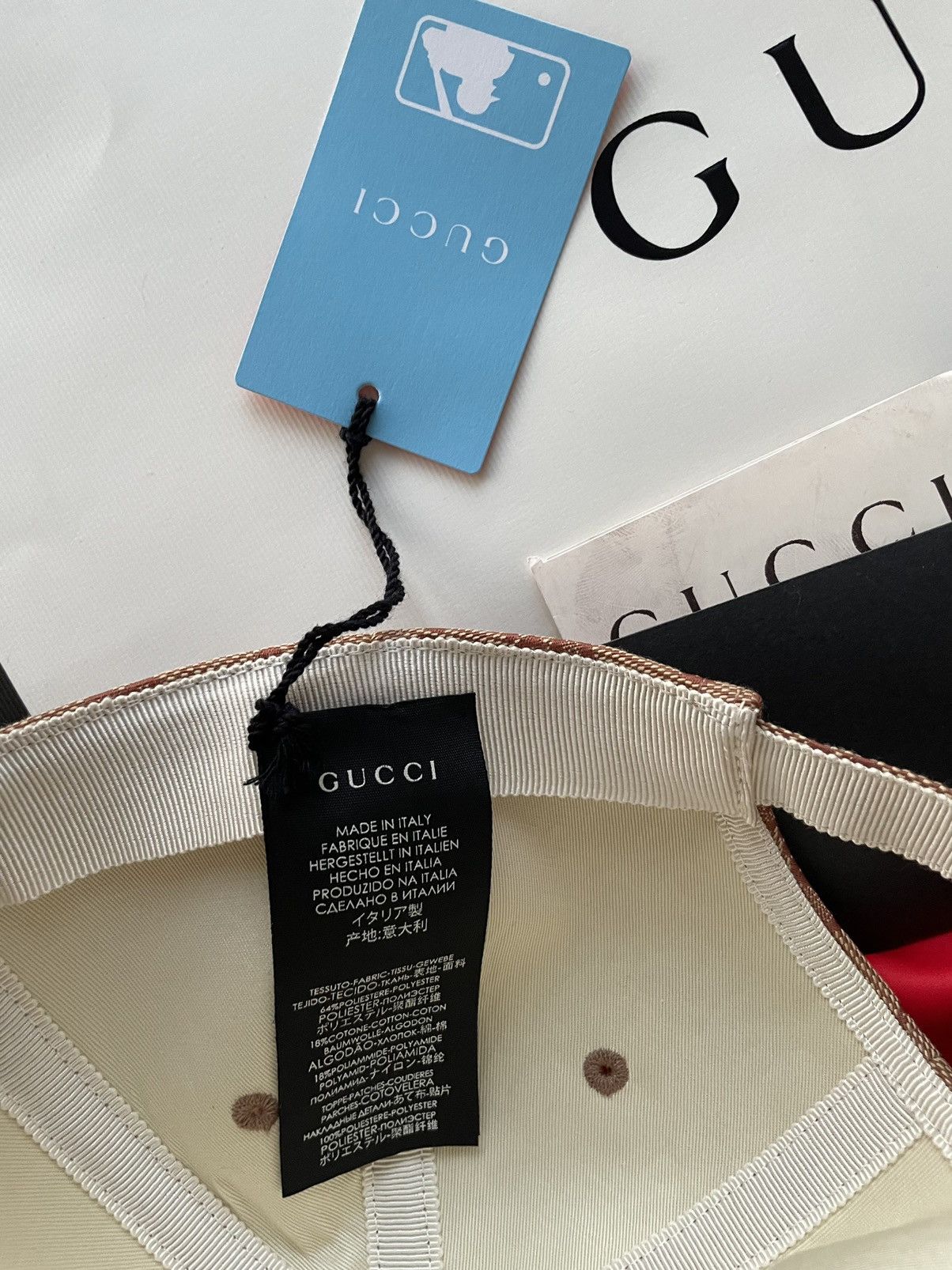 Gucci × MLB Super Runway Limited Edition Gucci x LA Dodgers GG Logo Hat Size ONE SIZE - 13 Thumbnail