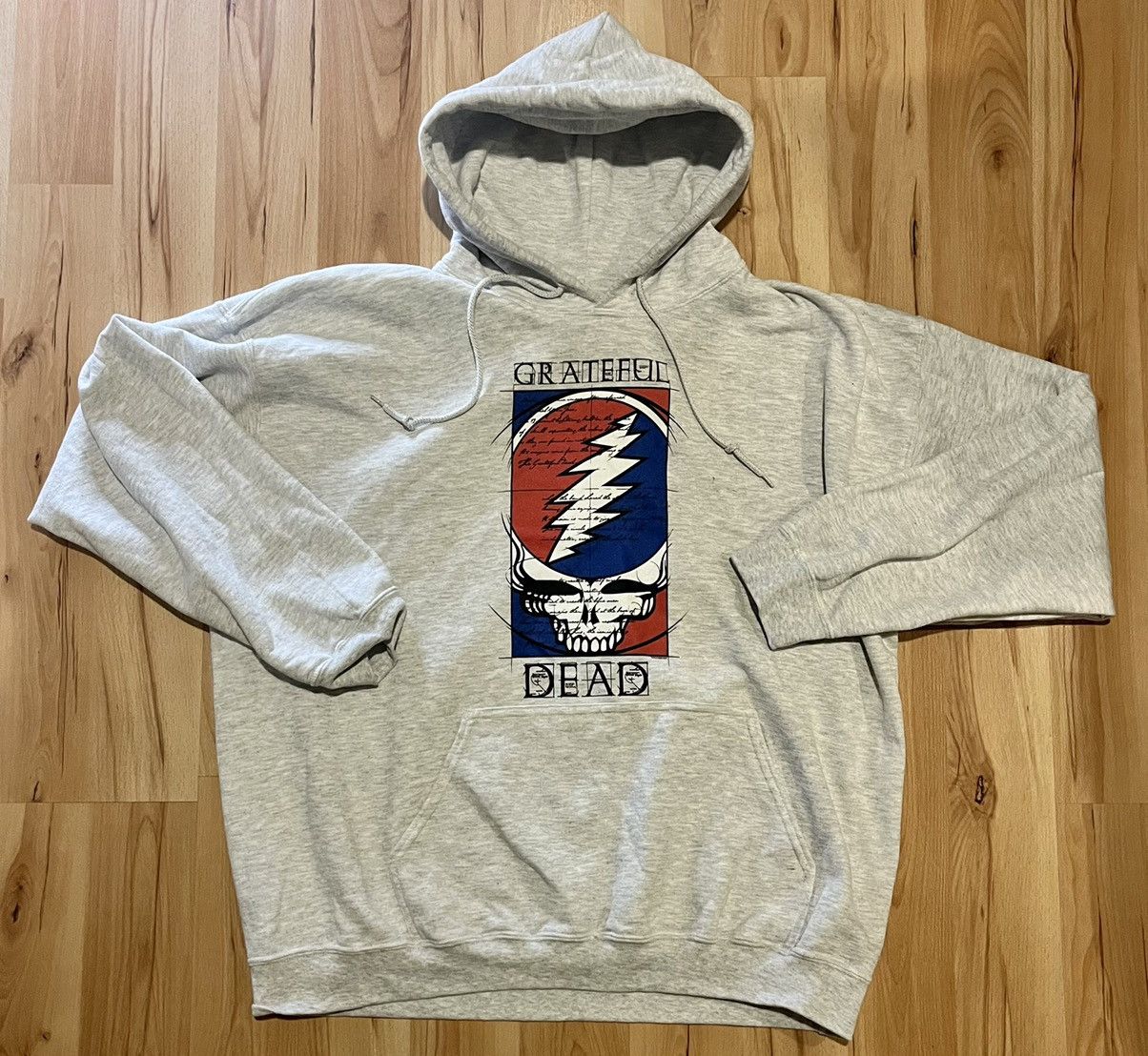 Vintage 2002 Grateful Dead Liquid Blue Hoodie