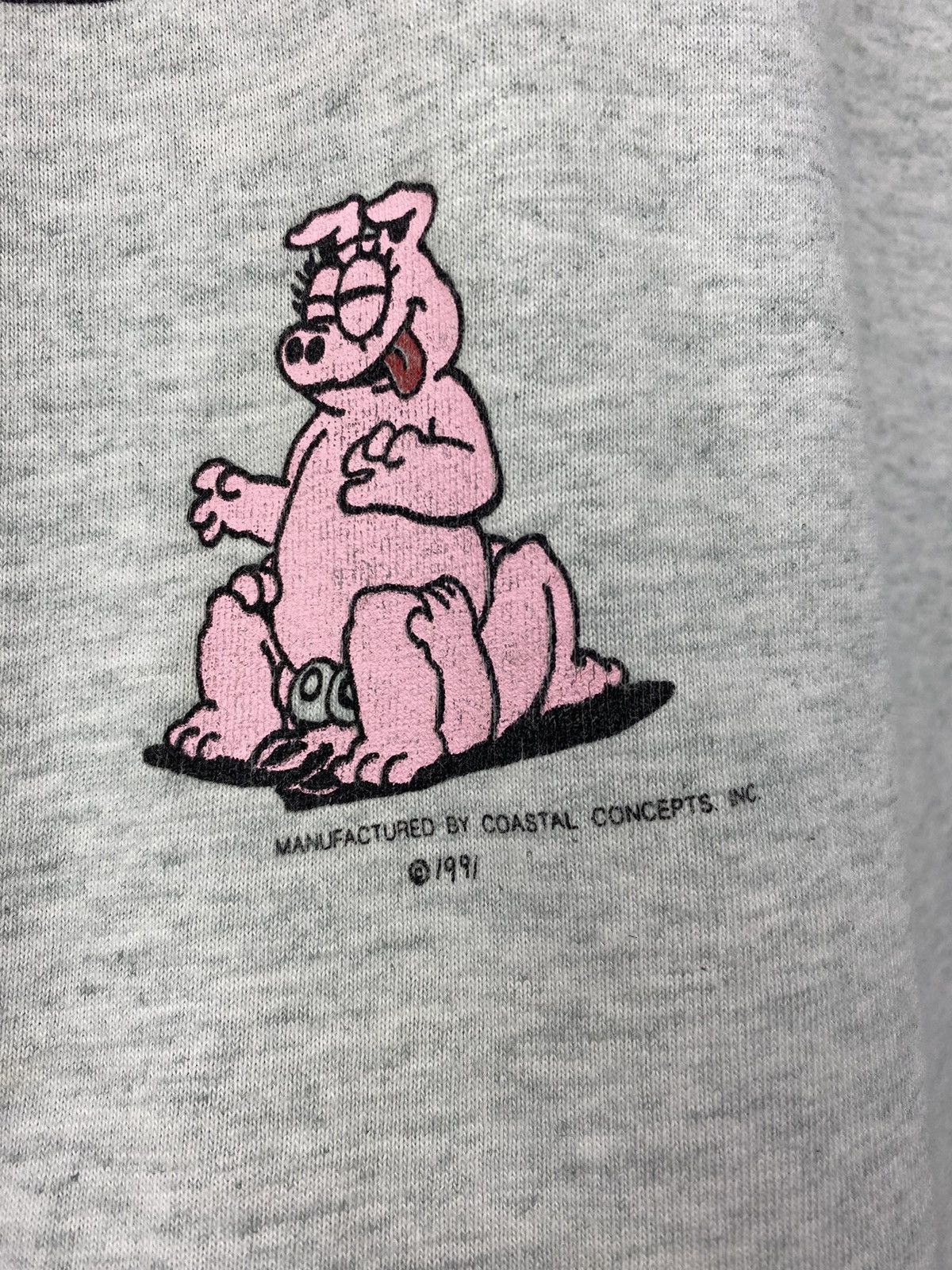 Vintage Vintage 1991 Funny Sex Position Pig T Shirt Y2K Porn Star Size US XL / EU 56 / 4 - 3 Thumbnail