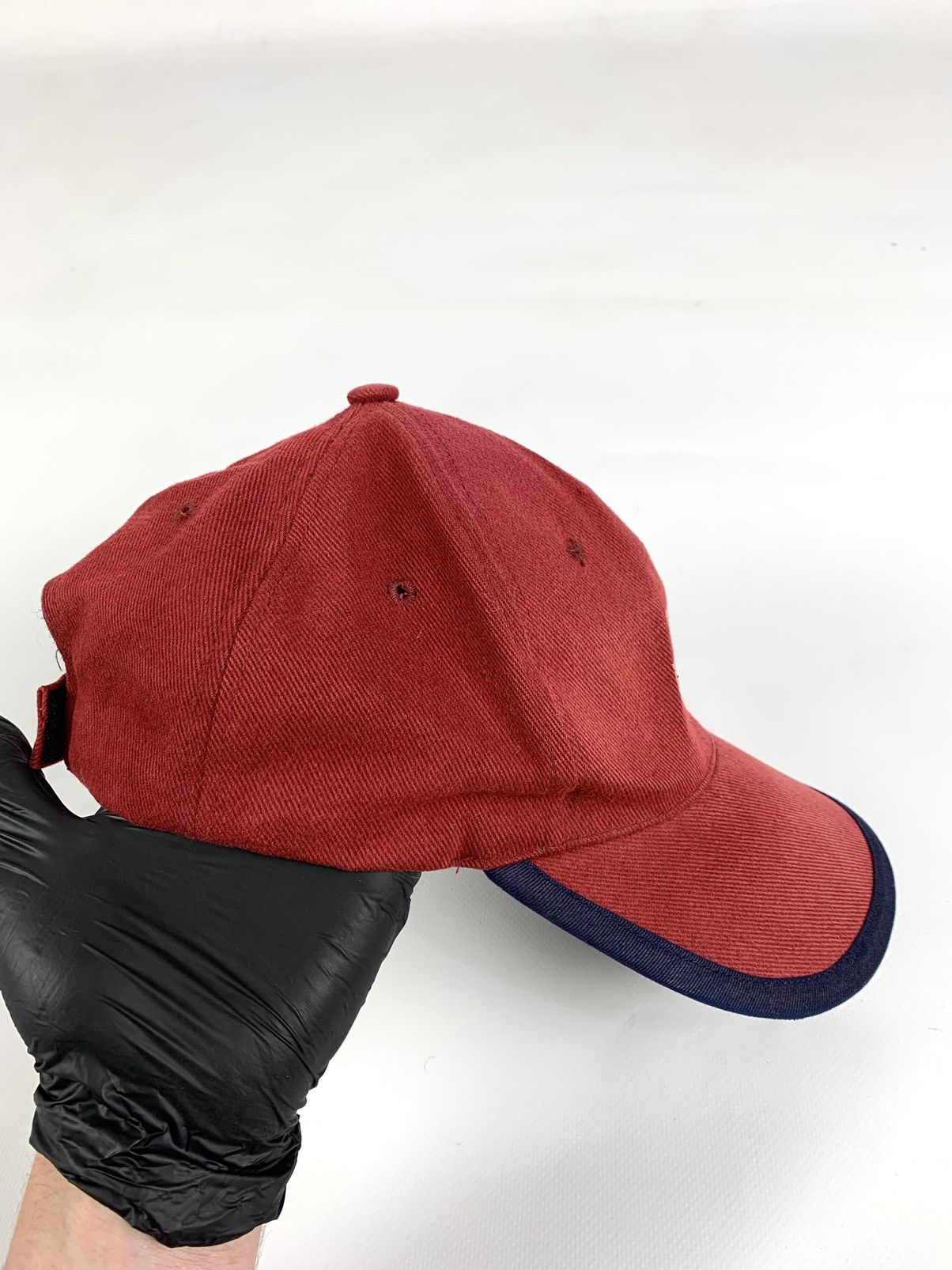 Nike 90s Vintage Nike Athletic Embroidered Swoosh Red Cap Hat Size ONE SIZE - 8 Thumbnail