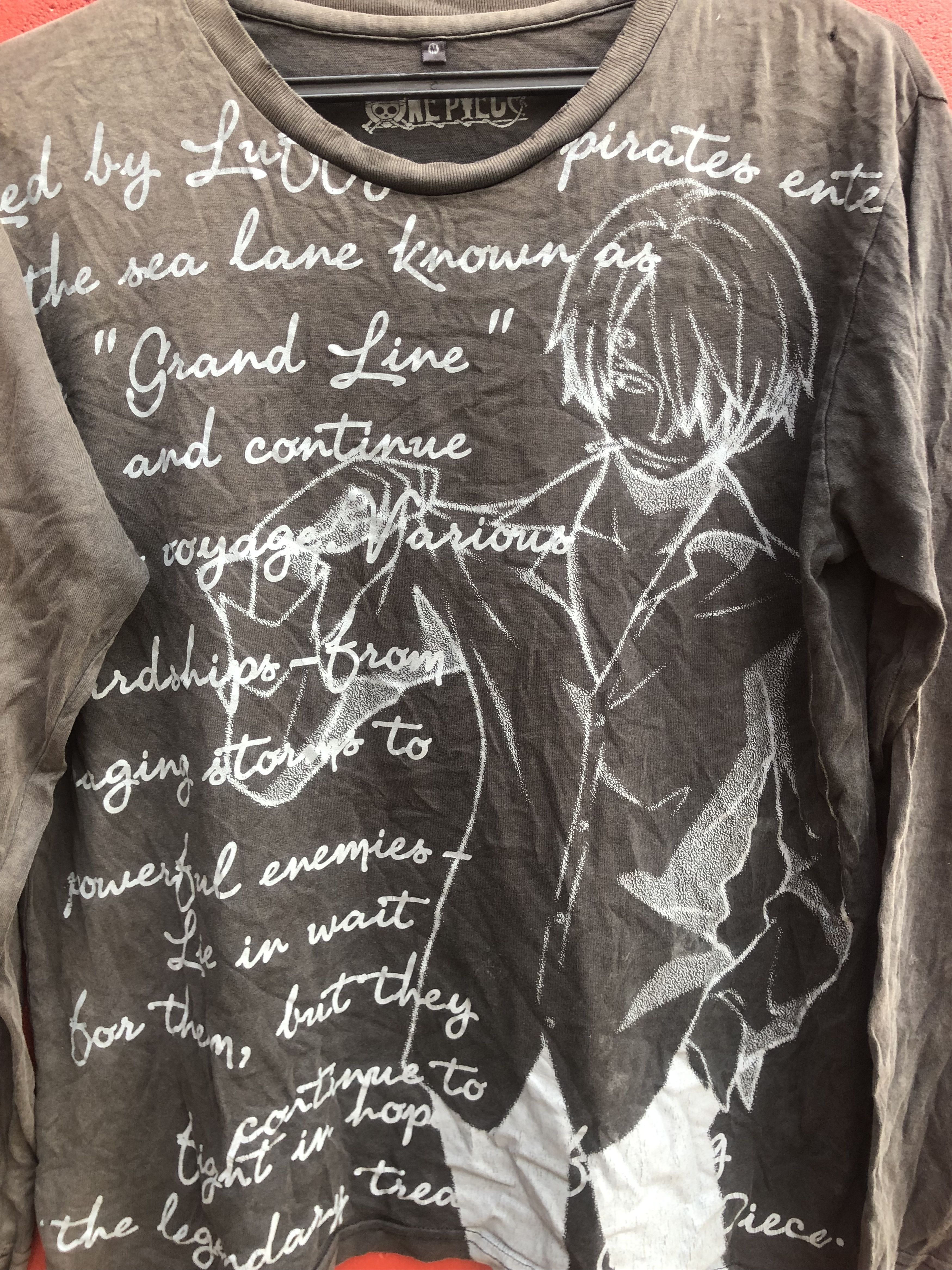 Japanese Brand × Vintage Vintage Sanji One Piece Famous Cartoon Japanese Shirt Size US M / EU 48-50 / 2 - 3 Thumbnail