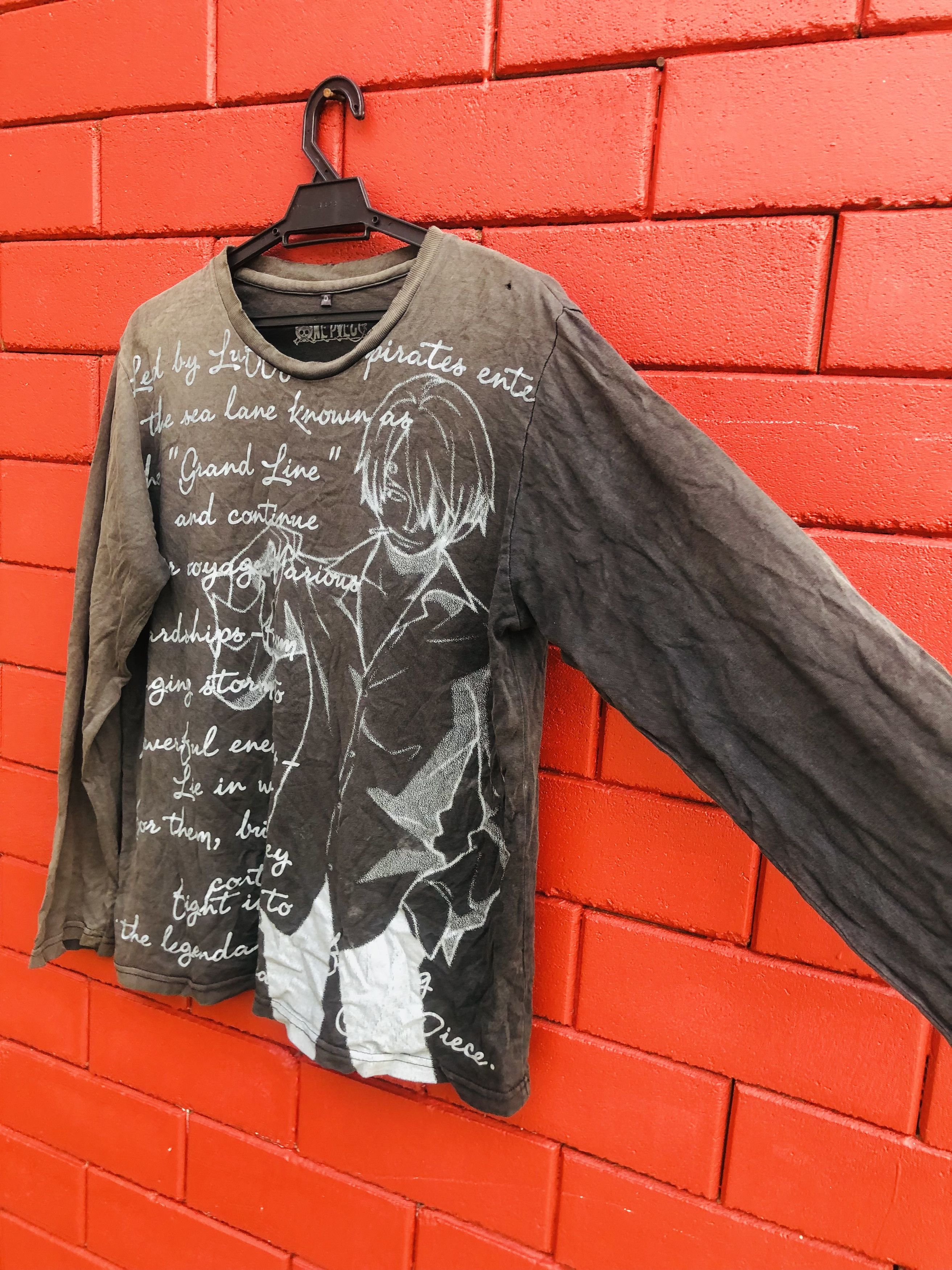Japanese Brand × Vintage Vintage Sanji One Piece Famous Cartoon Japanese Shirt Size US M / EU 48-50 / 2 - 5 Thumbnail