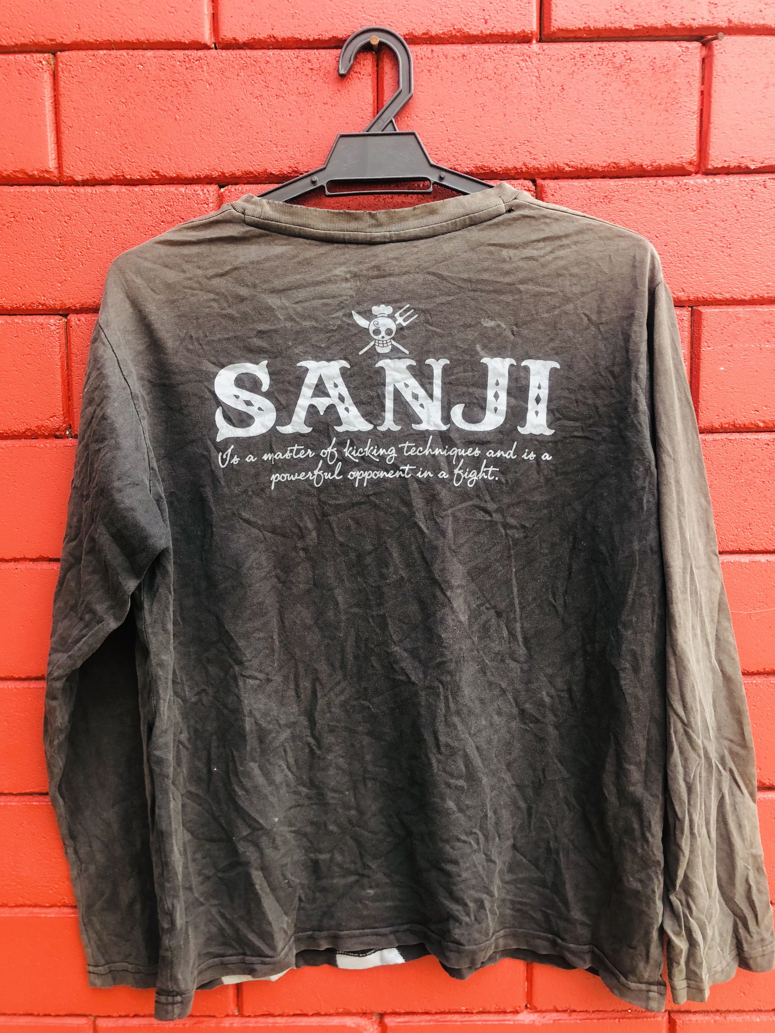 Japanese Brand × Vintage Vintage Sanji One Piece Famous Cartoon Japanese Shirt Size US M / EU 48-50 / 2 - 2 Thumbnail