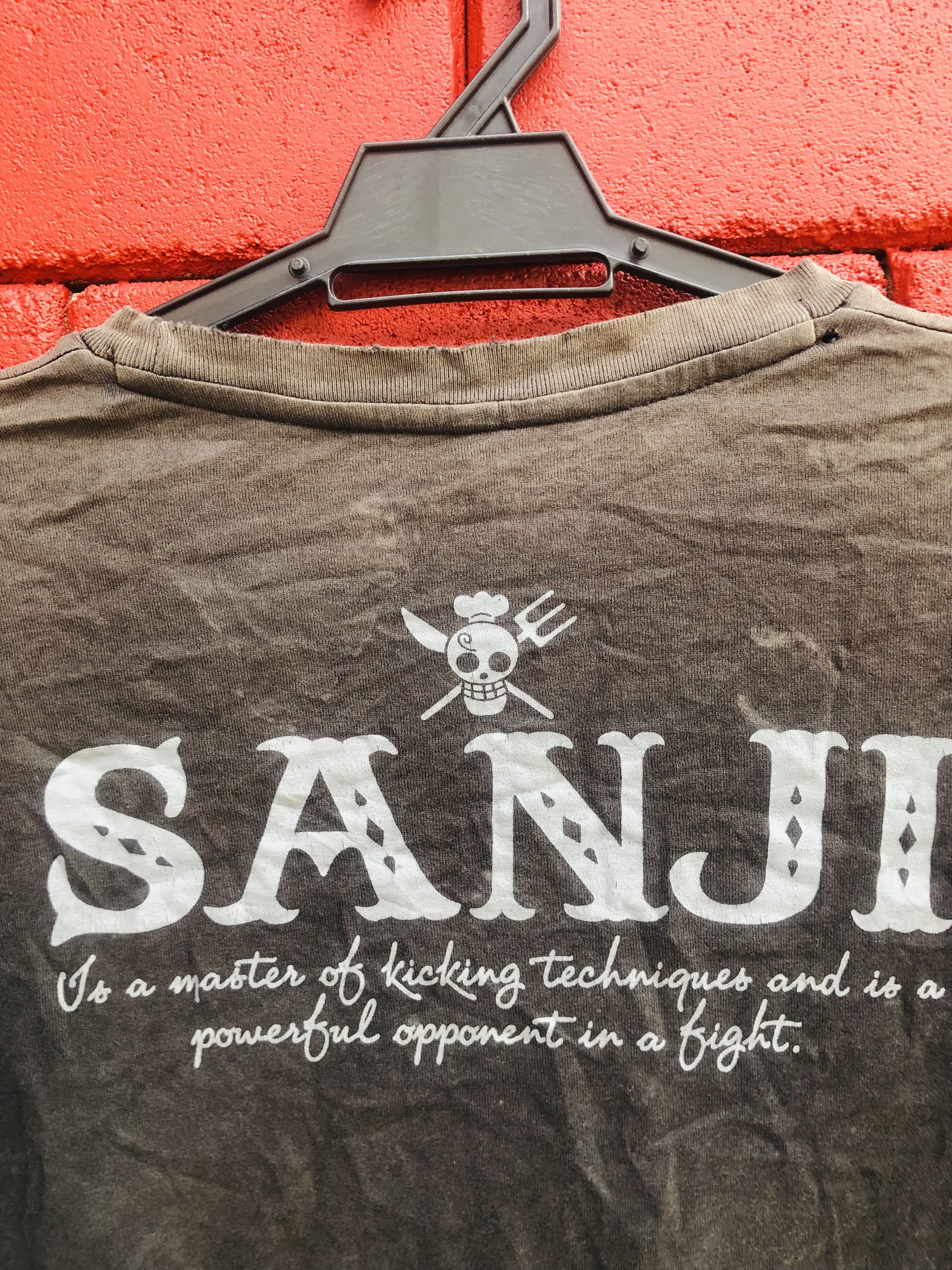 Japanese Brand × Vintage Vintage Sanji One Piece Famous Cartoon Japanese Shirt Size US M / EU 48-50 / 2 - 6 Thumbnail