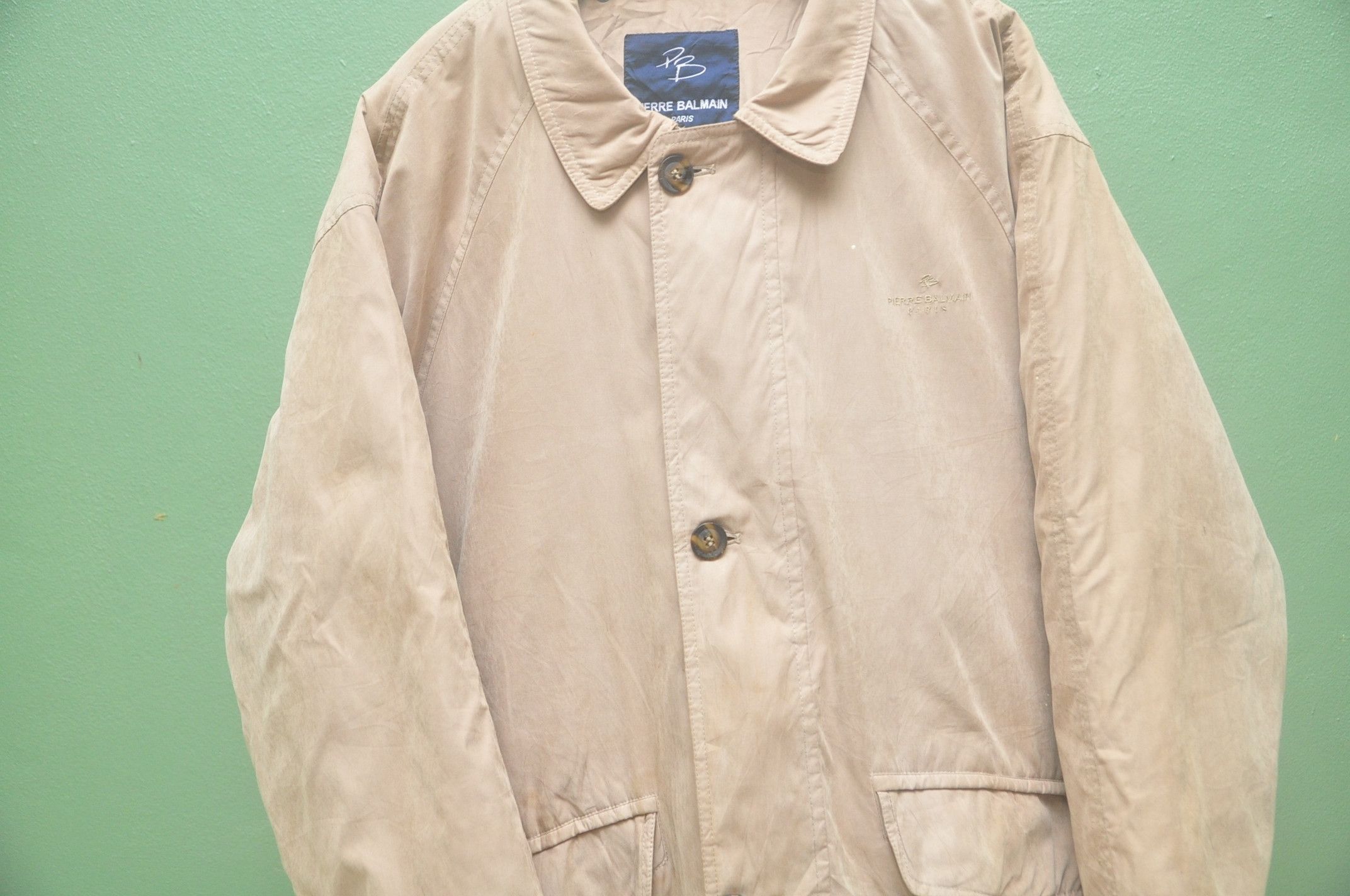 Pierre Balmain Vintage Pierre Balmain Designer Fashion Style Jacket Size US L / EU 52-54 / 3 - 3 Thumbnail