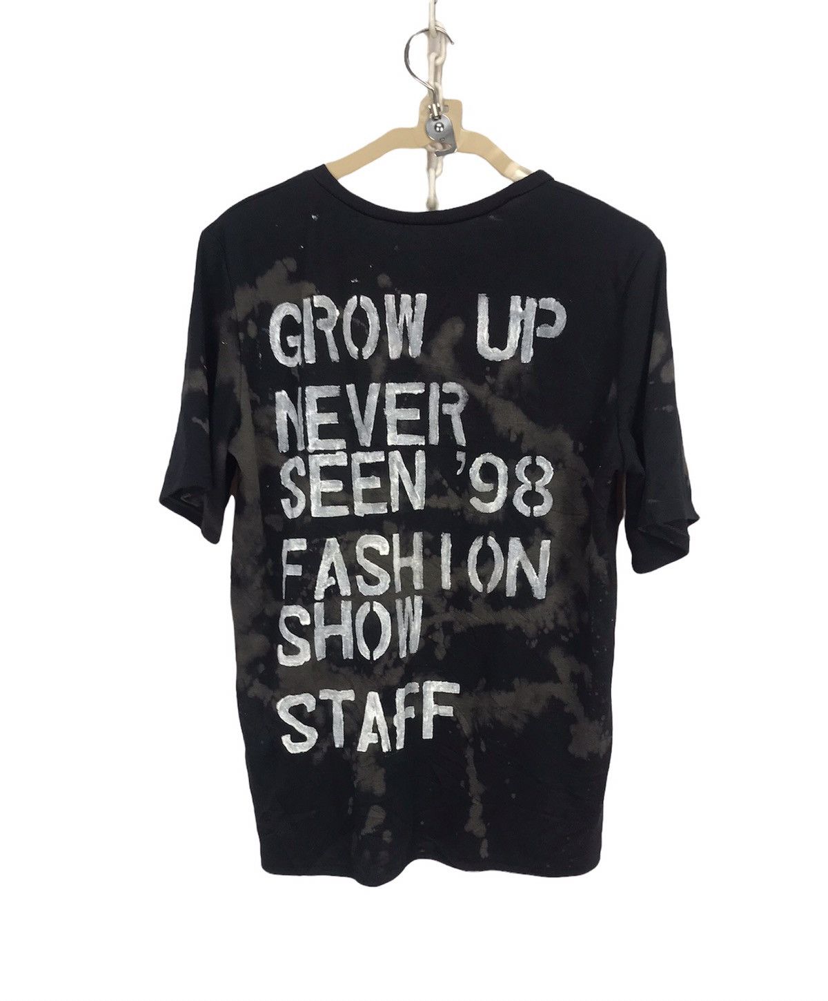 Other Acid wash “grow up never seen 98 fashion show staff”tshirt Size US M / EU 48-50 / 2 - 1 Thumbnail