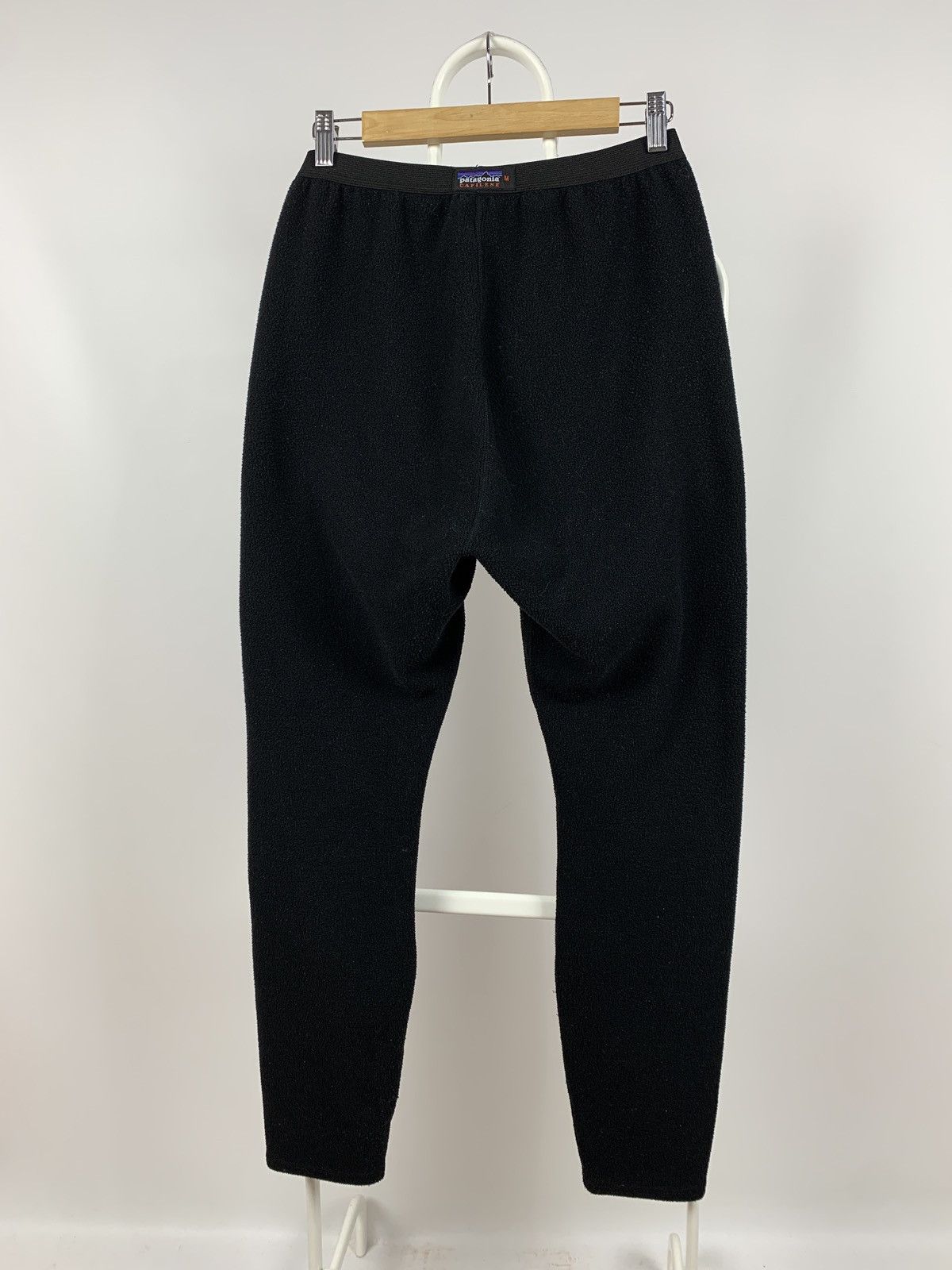 Vintage Patagonia Capilene Fleece Black Pants