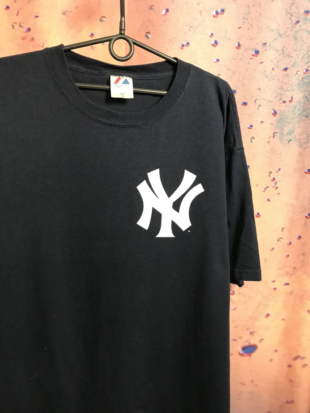 Vintage Vintage 90s New York Yankees Johnny Damon tee Size US XXL / EU 58 / 5 - 1 Thumbnail