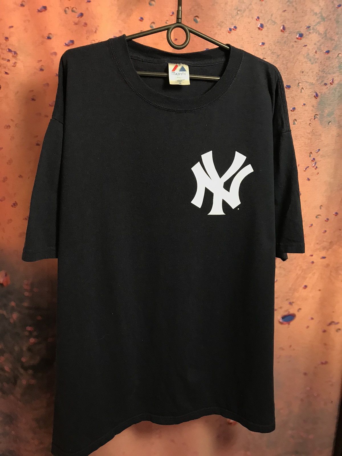 Vintage Vintage 90s New York Yankees Johnny Damon tee Size US XXL / EU 58 / 5 - 2 Thumbnail