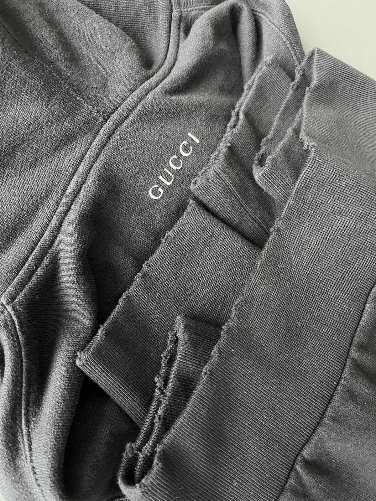 Disney × Gucci Brand New Limited Edition Disney x Gucci Distressed Hoodie Size US XL / EU 56 / 4 - 15 Thumbnail
