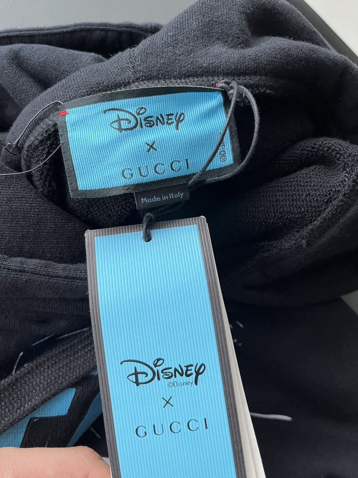 Disney × Gucci Brand New Limited Edition Disney x Gucci Distressed Hoodie Size US XL / EU 56 / 4 - 4 Thumbnail