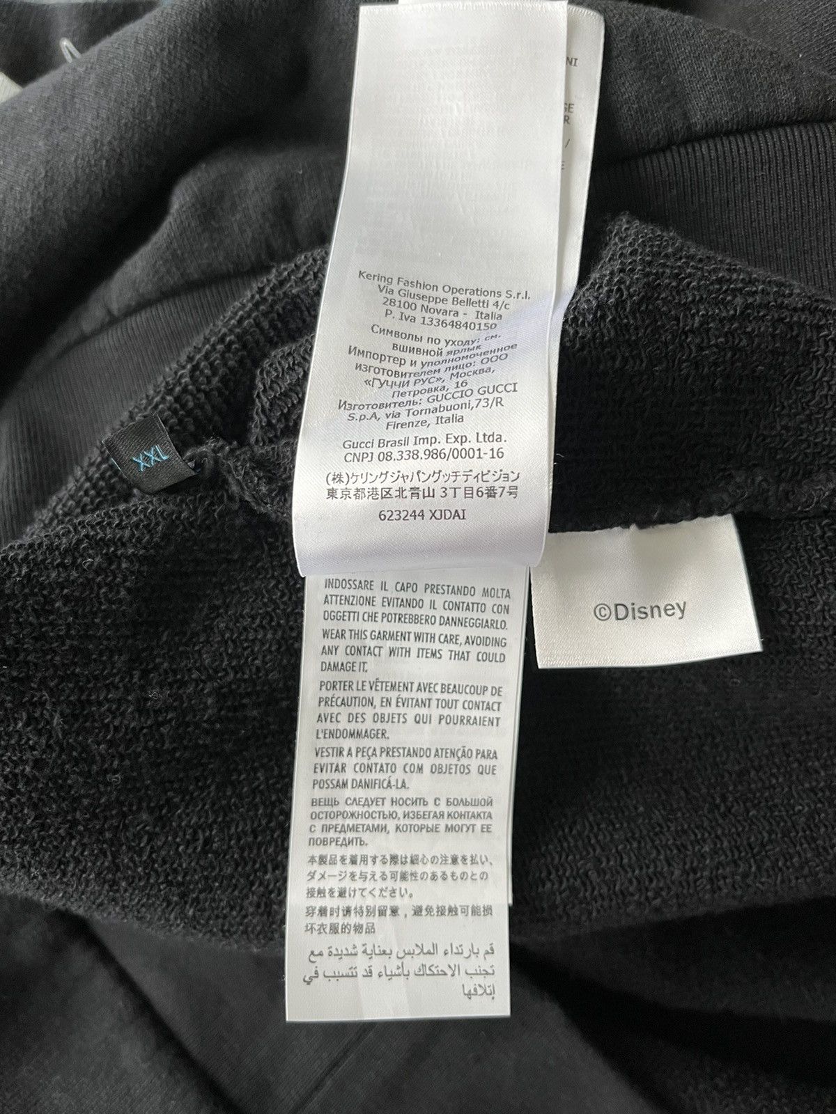 Disney × Gucci Brand New Limited Edition Disney x Gucci Distressed Hoodie Size US XL / EU 56 / 4 - 10 Thumbnail